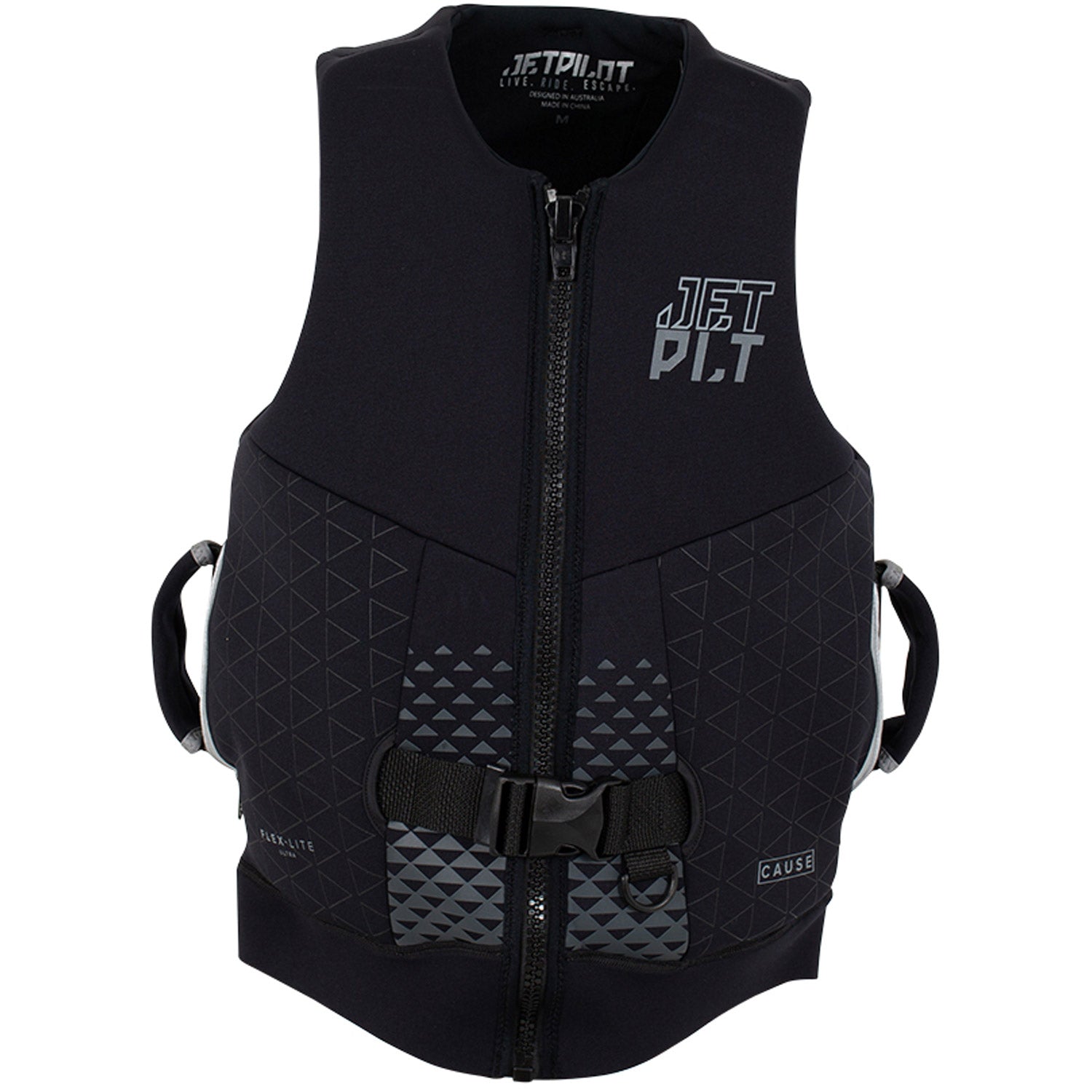 Jetpilot Cause Mens Neo Vest 2021 Black/Black