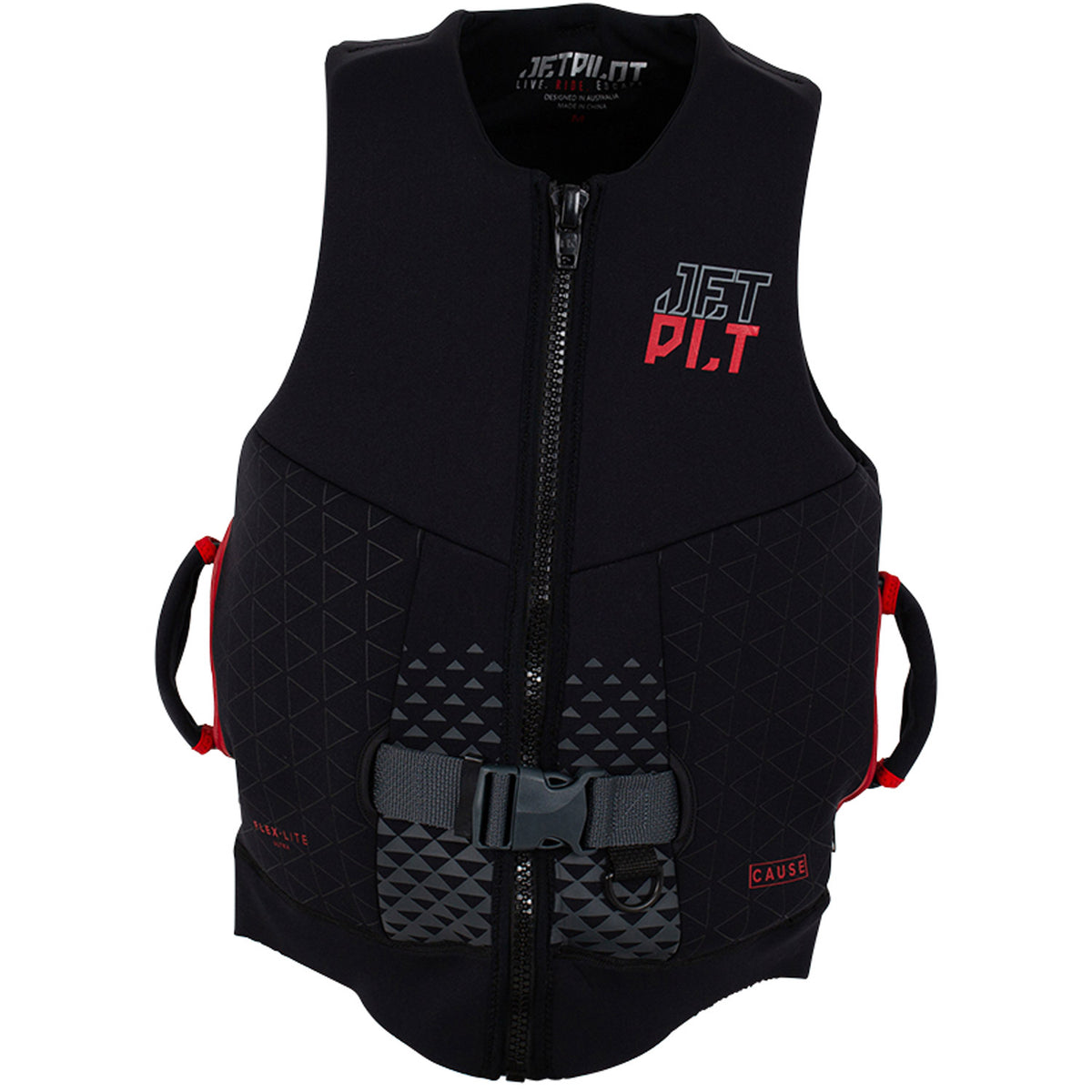 Jetpilot Cause Mens Neo Vest 2021 Black/Red