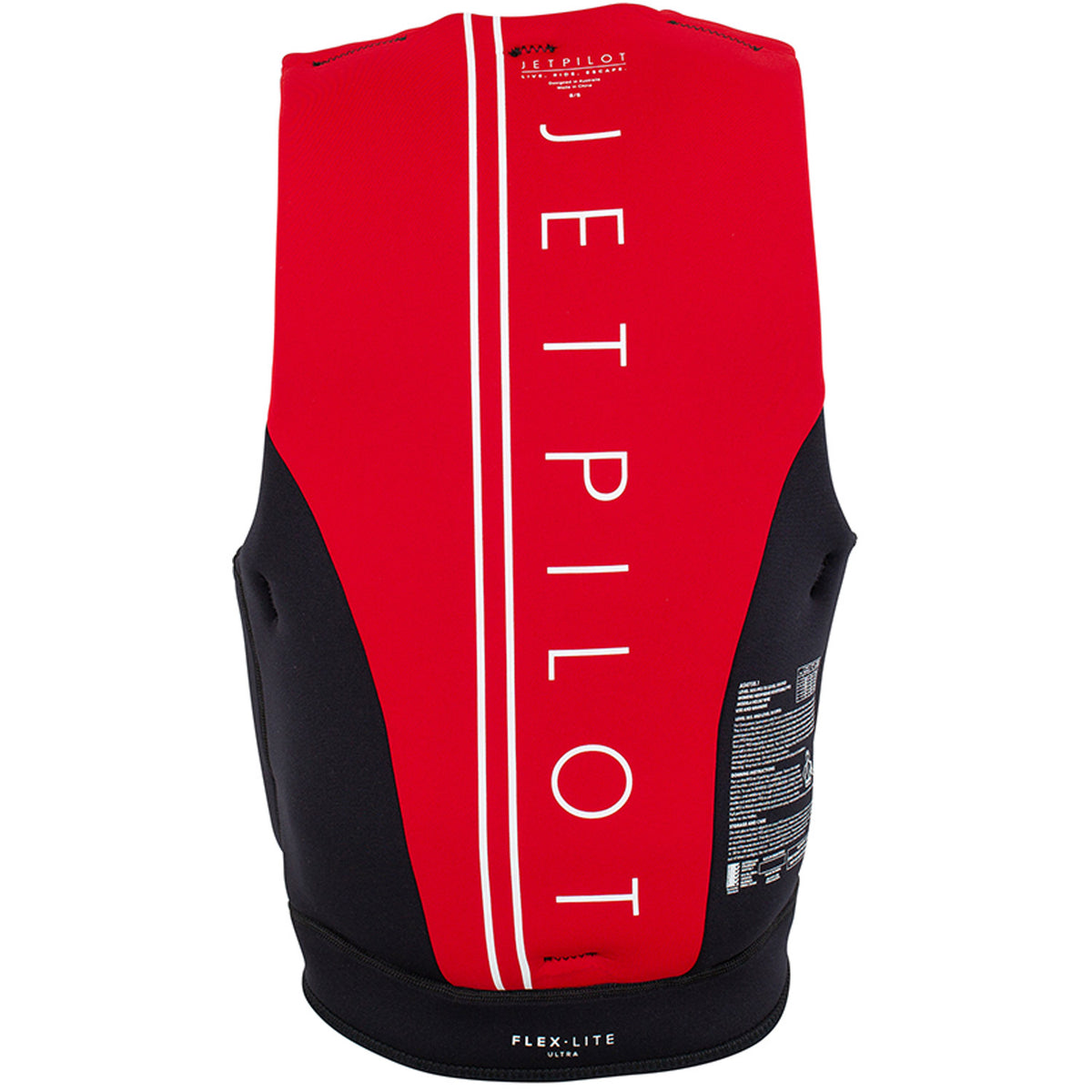 Jetpilot Cause Rev F/E Womens Neo Vest 2021 Black/Red
