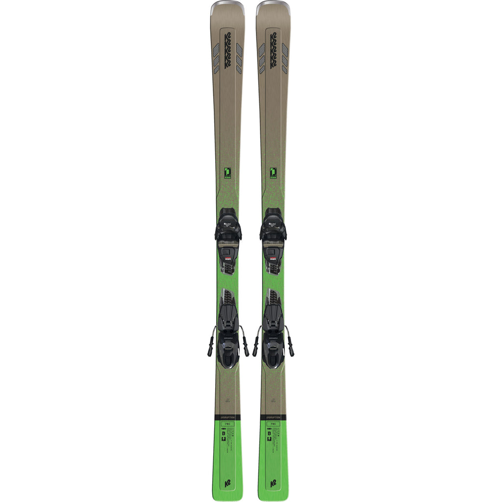 K2 Disruption 78C Ski w/ ER3 10 Binding 2023 - Auski Australia