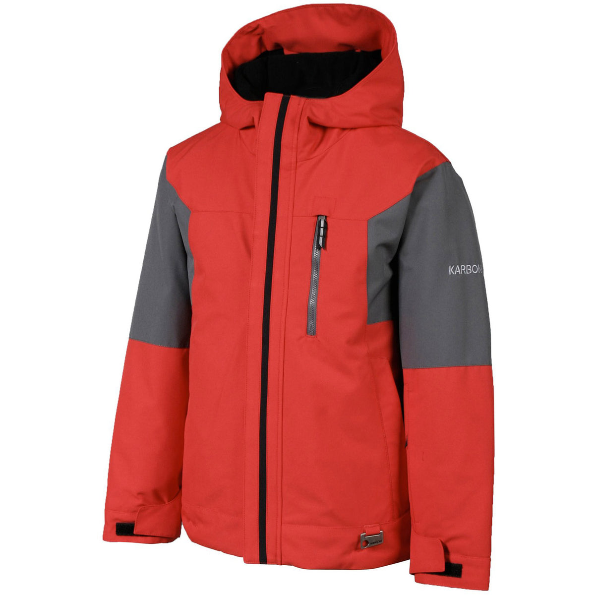 Karbon Accelerate Boy's Ski Jacket 2021 Red