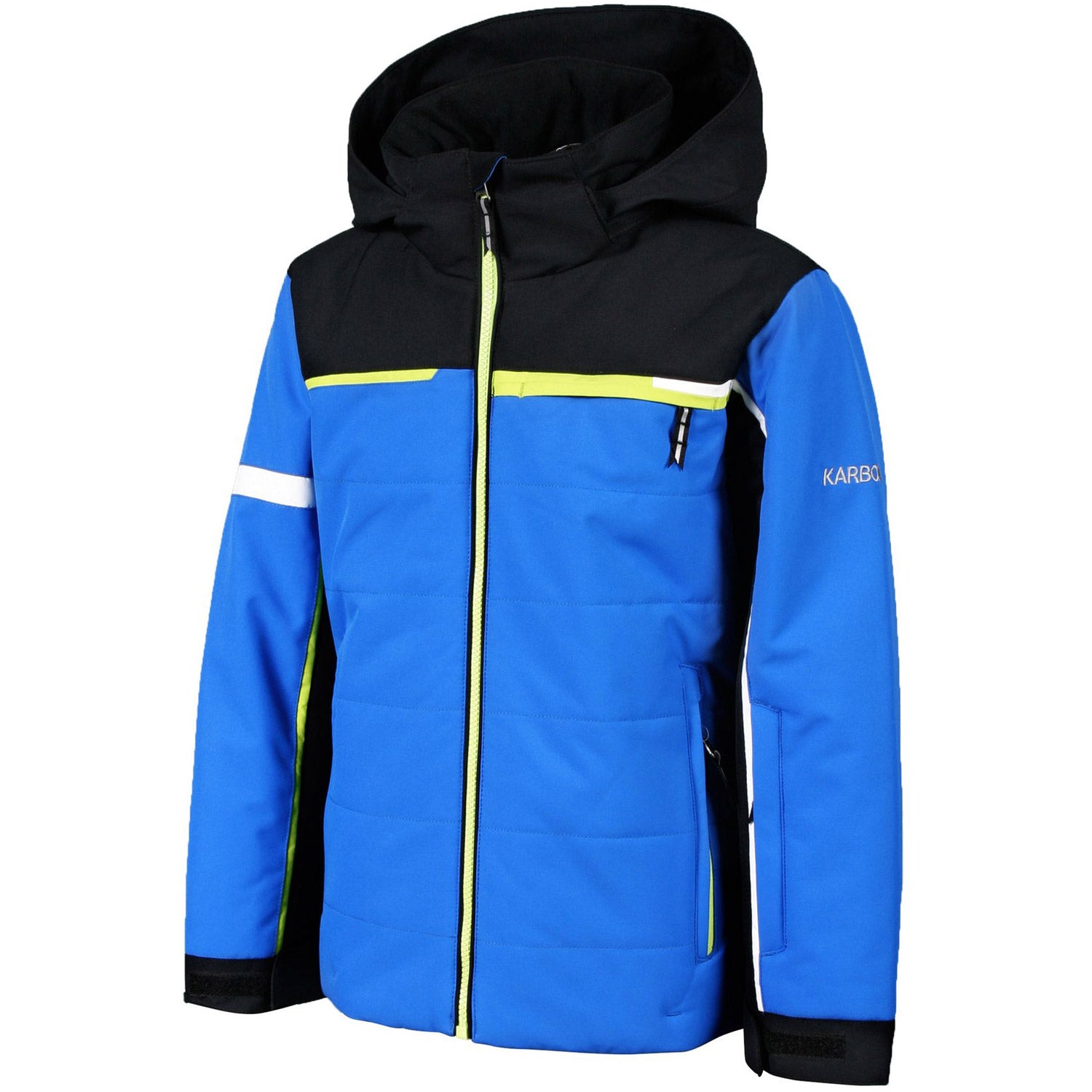 Karbon Boy's Speed Ski Jacket 2021  Macaw Blue