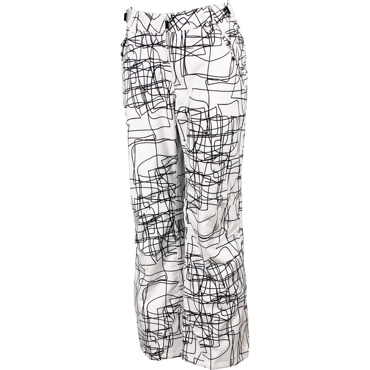 Karbon Pearl Trim Ski Pant 2020 White Print