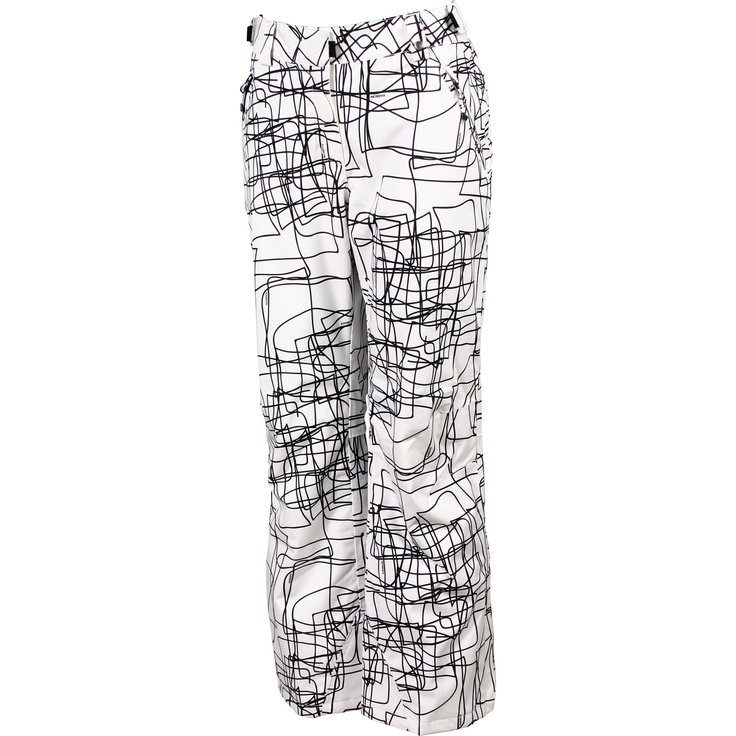 Karbon Pearl Trim Ski Pant 2020 White Print