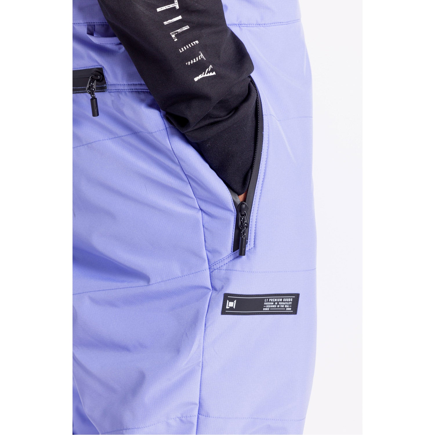 L1 Aftershock Bib Pant Ultra Violet