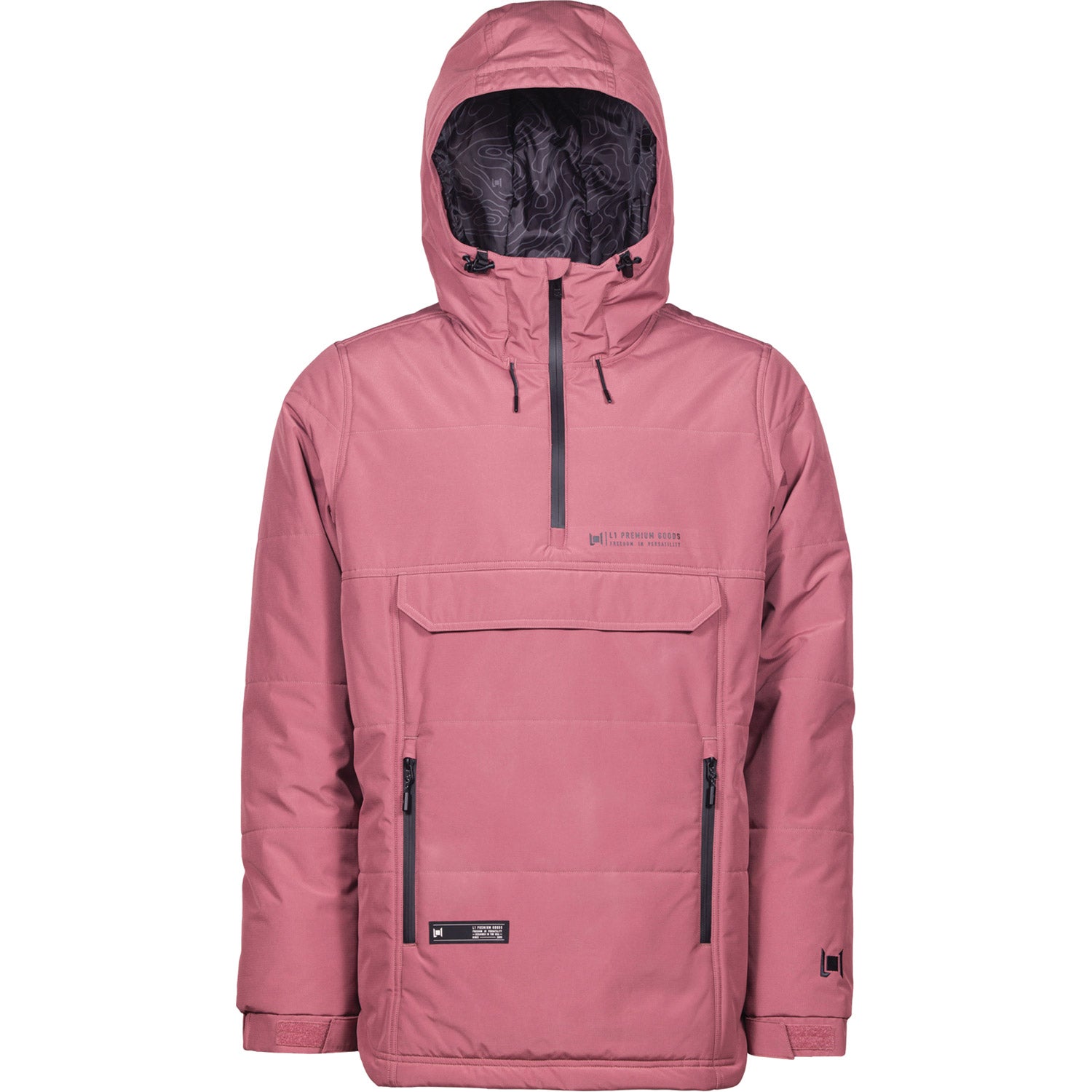 L1 Aftershock Snowboard Jacket  Burnt Rose