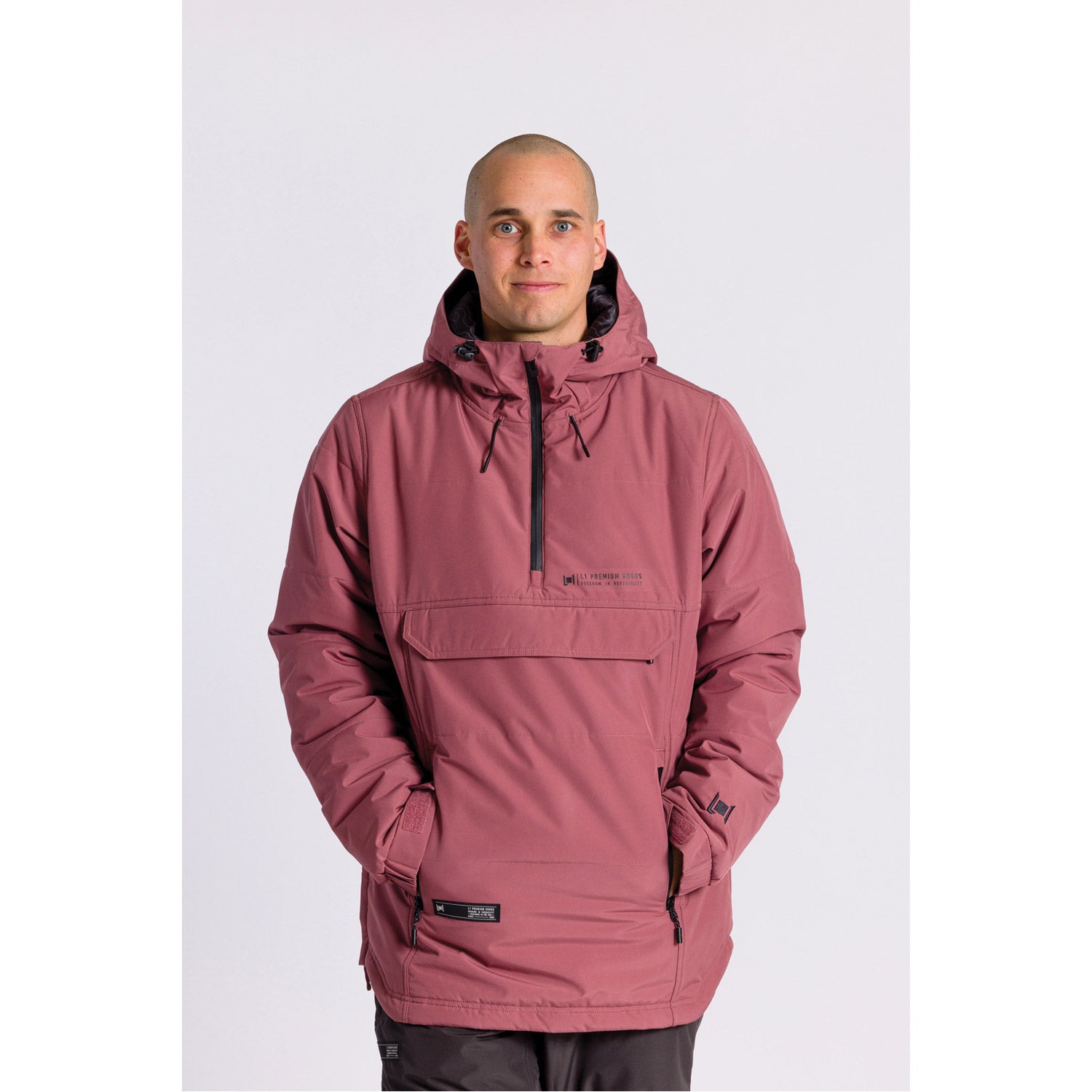 L1 Aftershock Snowboard Jacket  Burnt Rose