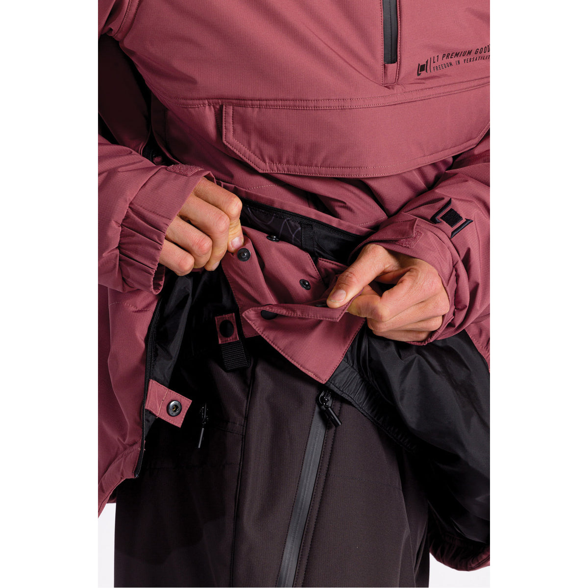 L1 Aftershock Snowboard Jacket  Burnt Rose