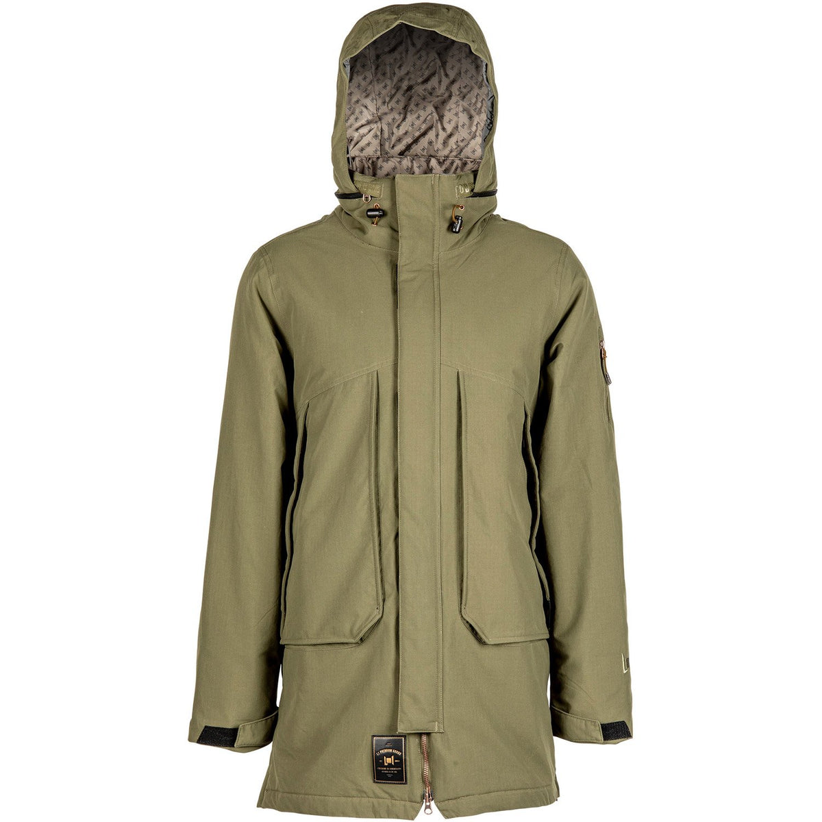 L1 Grimey Snowboard Jacket 2020 Military