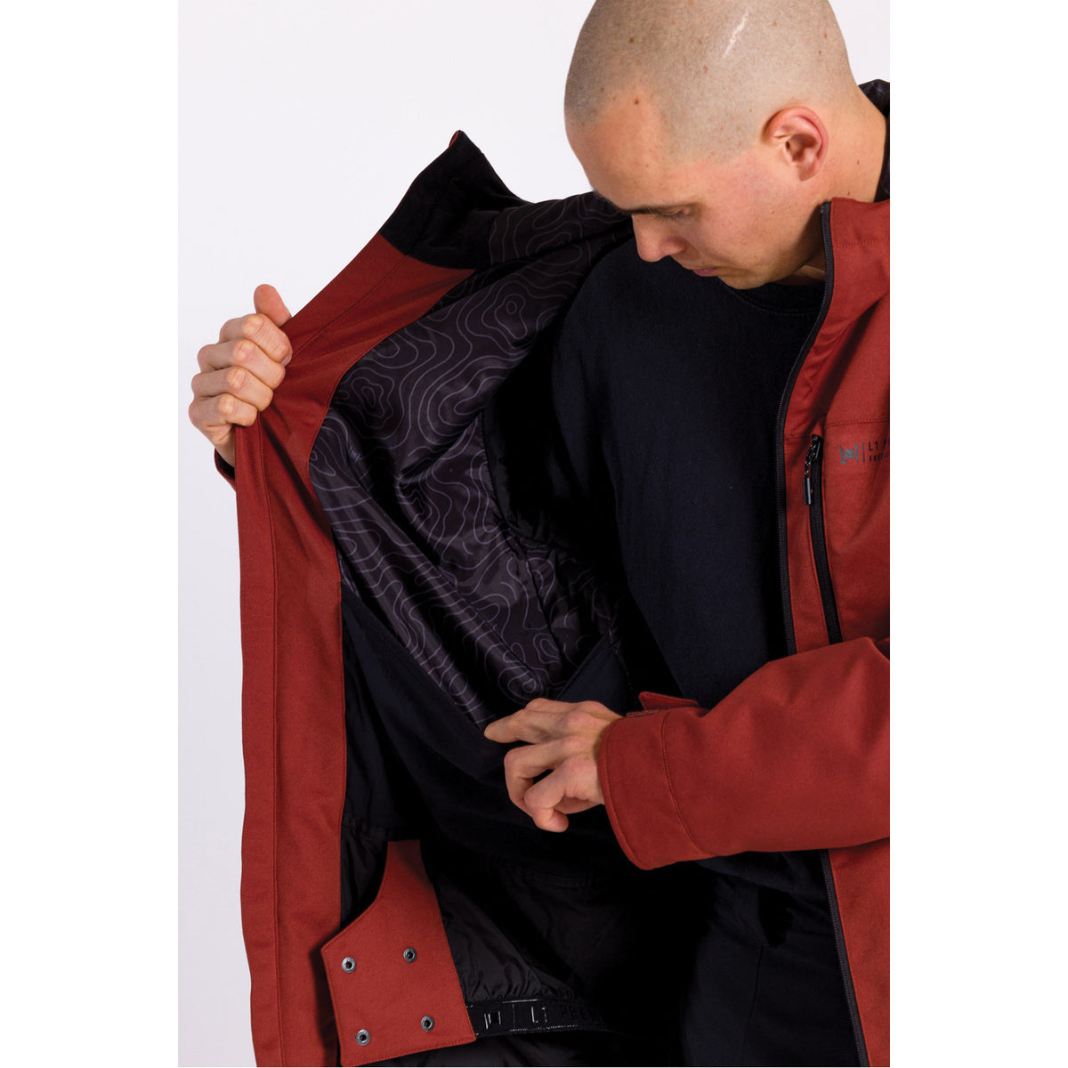 L1 Hasting Snowboard Jacket Rust