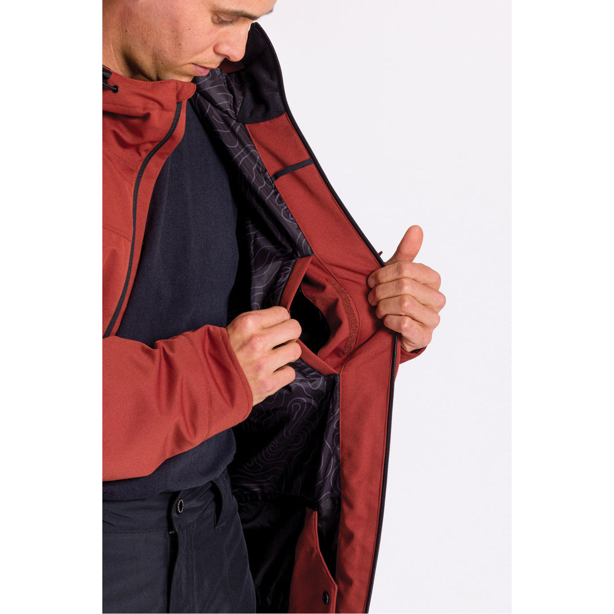 L1 Hasting Snowboard Jacket Rust