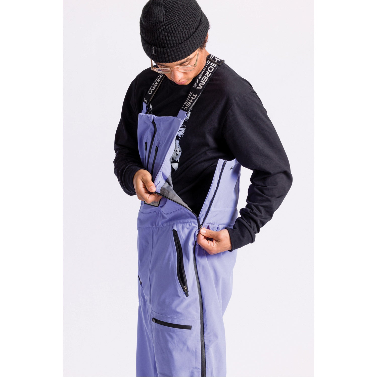 L1 Huron Bib Pant Ultra Voilet