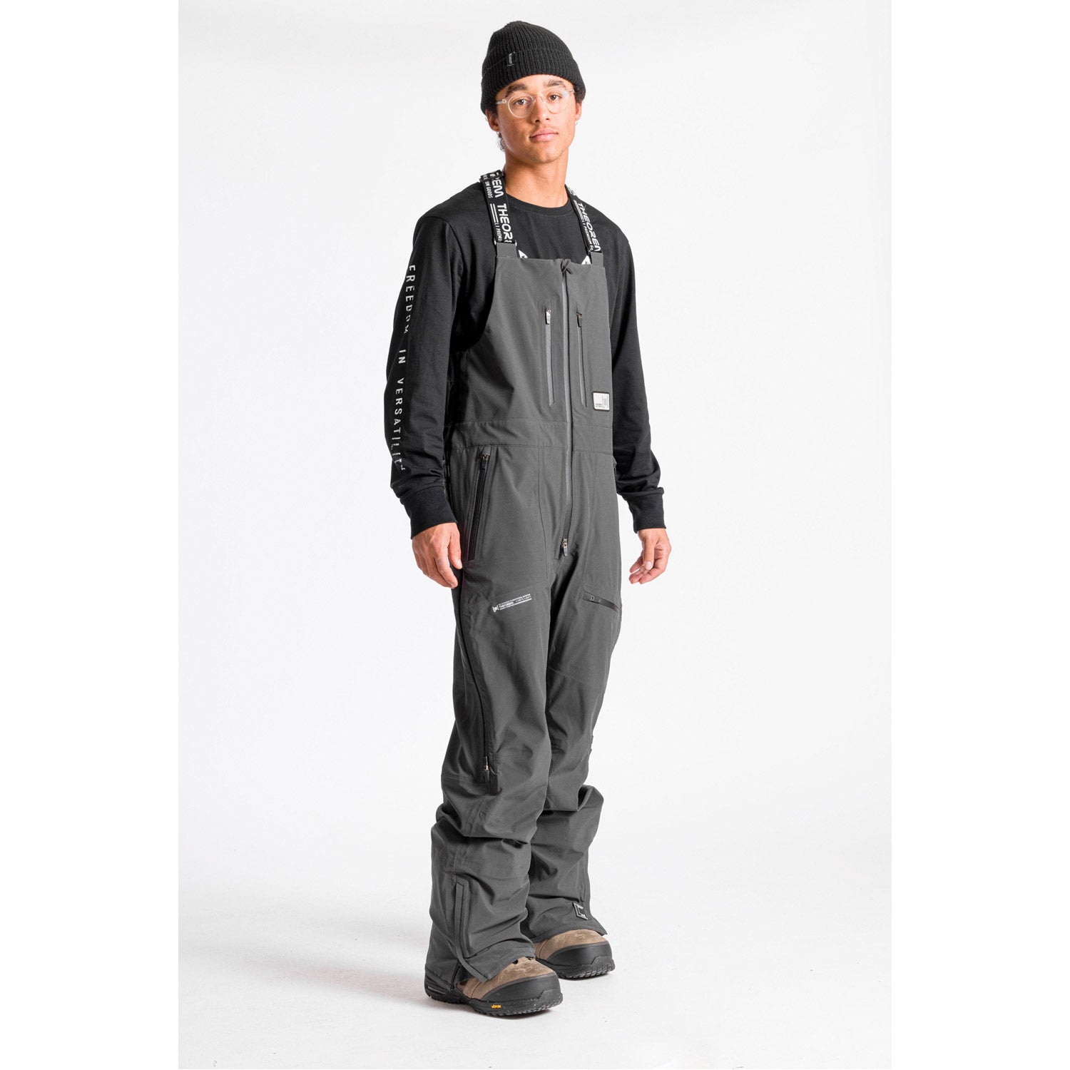 L1 Huron Bib Pant Ultra Phantom
