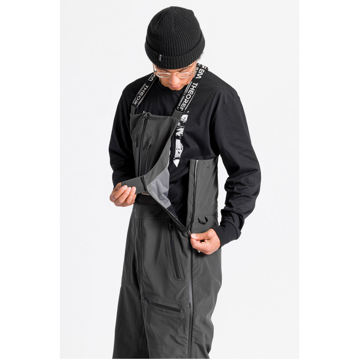 L1 Huron Bib Pant Ultra Phantom