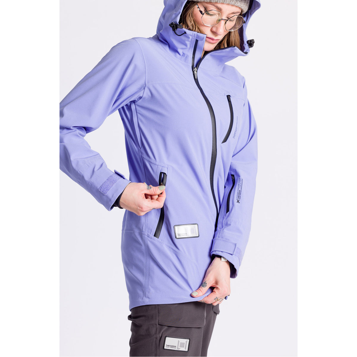 L1 Nightwave Snowboard Jacket Ultra Violet
