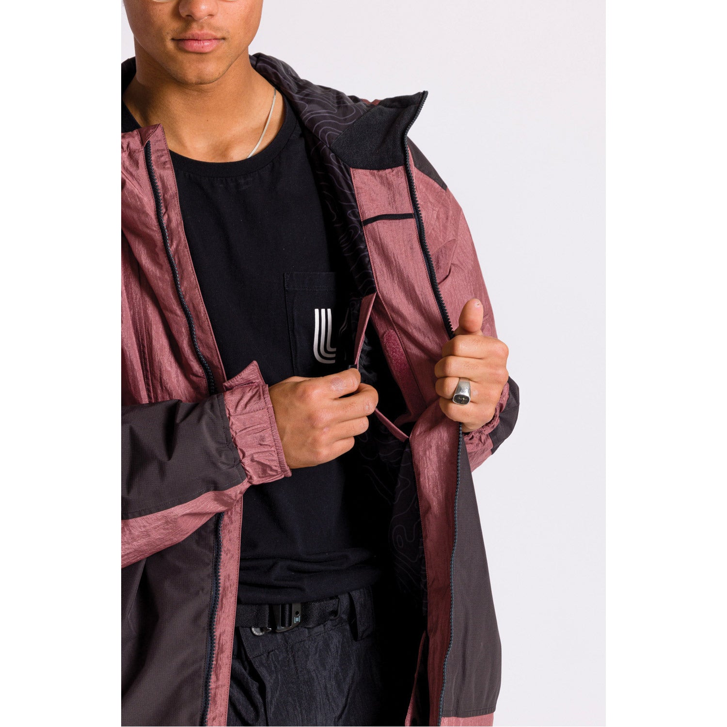 L1 Venture Snowboard Jacket Burnt Rose / Phantom