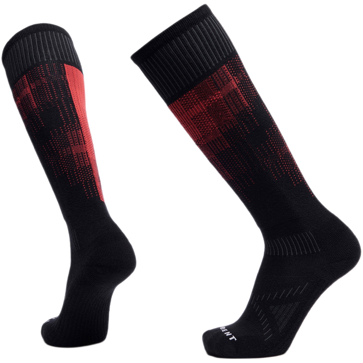 Le Bent Pixel Light Sock Red Storm