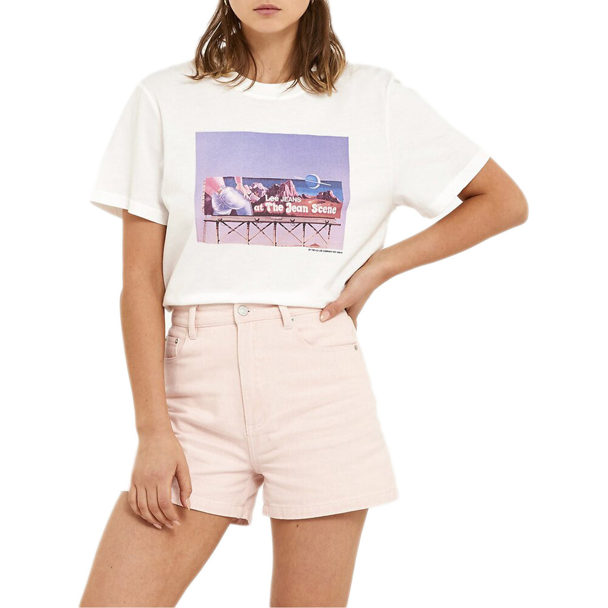 Lee Relaxed Jean Scene Short Sleeve Tee