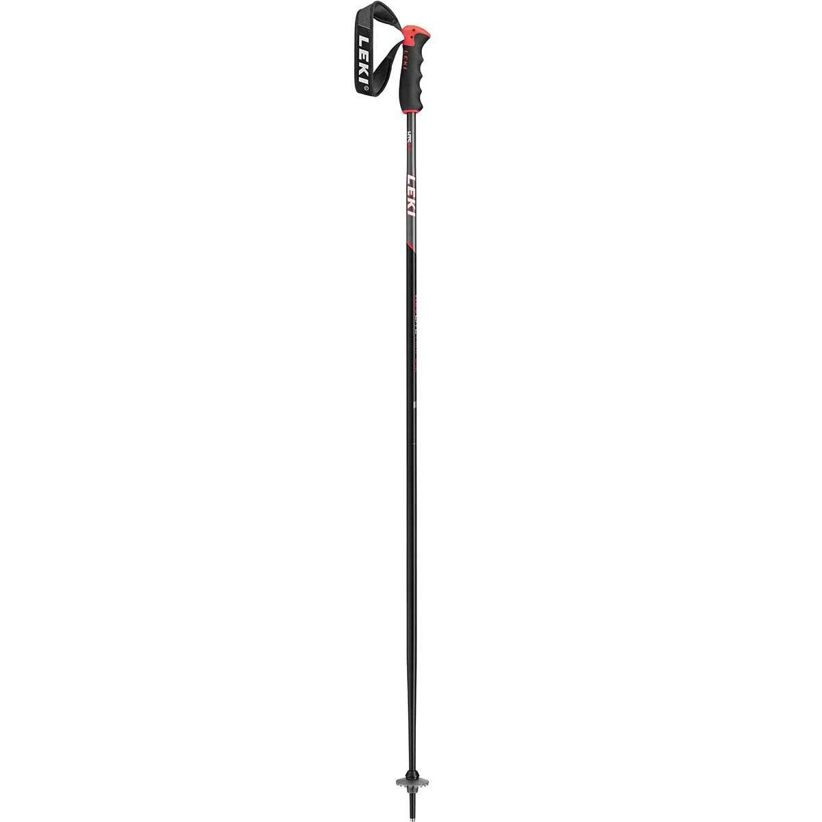 Leki Neolite Ski Pole 2022 Black Neon Red
