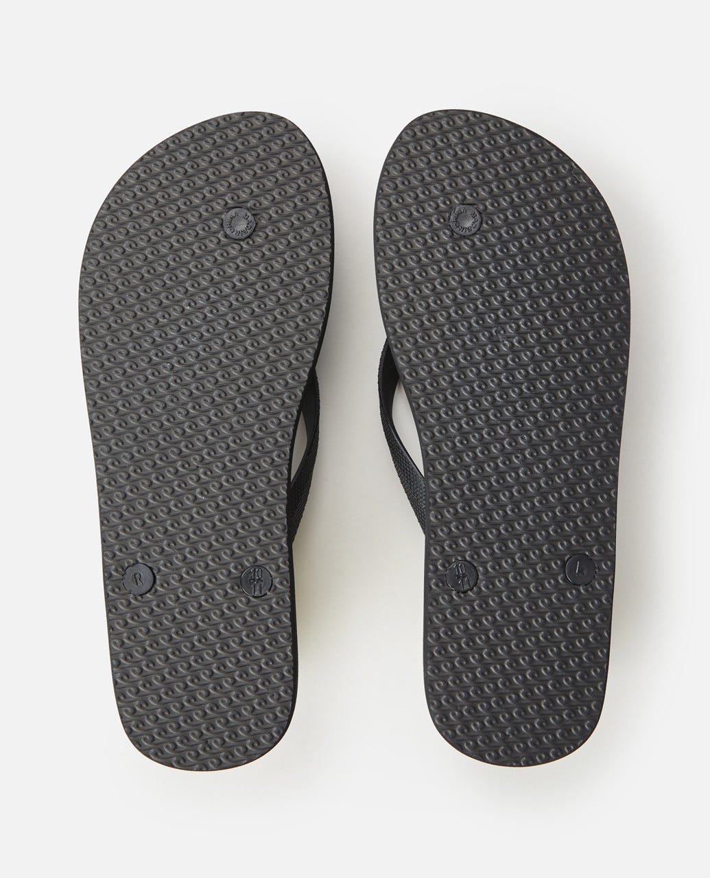 Rip Curl Stacked House Thongs Black/lime