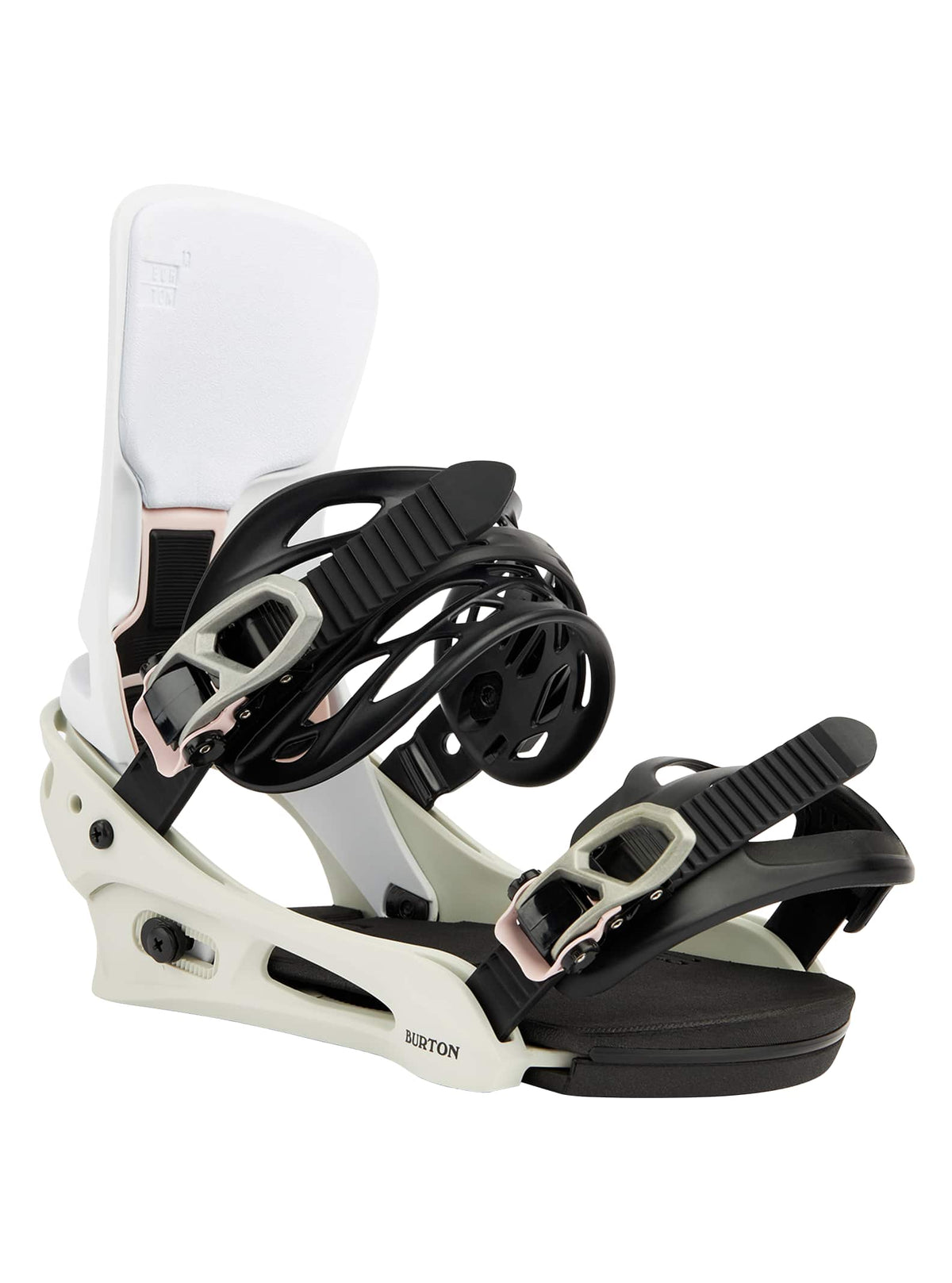 Burton Cartel X Re:Flex Snowboard Binding 2022 White / gray / logo