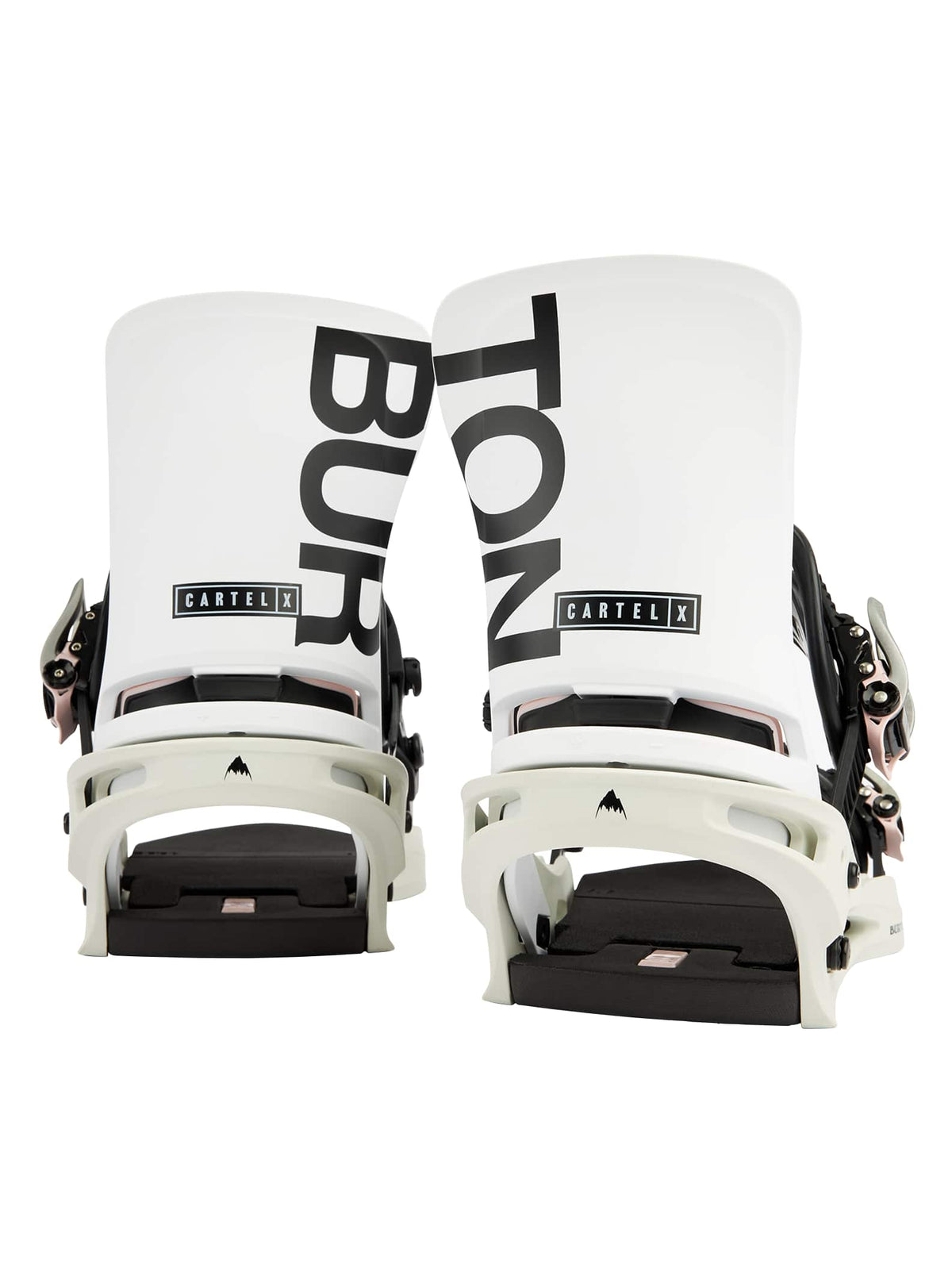 Burton Cartel X Re:Flex Snowboard Binding 2022 White / gray / logo