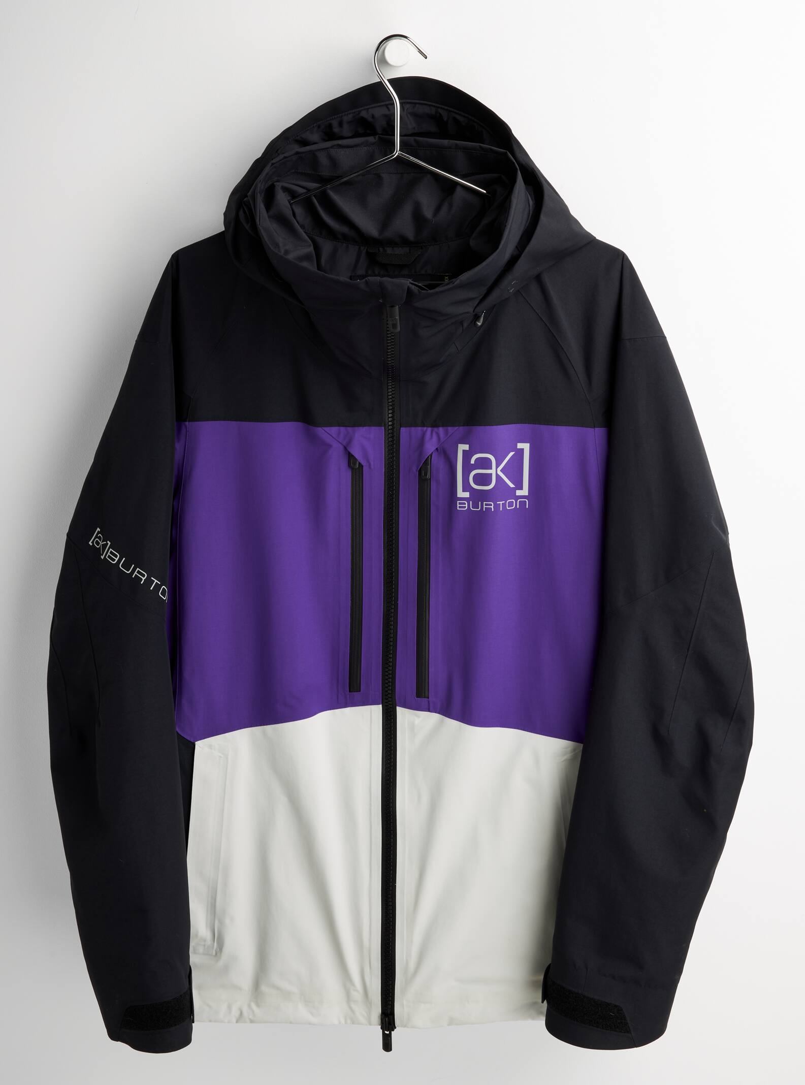 Burton [ak] GORE-TEX Swash Jacket 2022 True black / prism violet / lunar gray