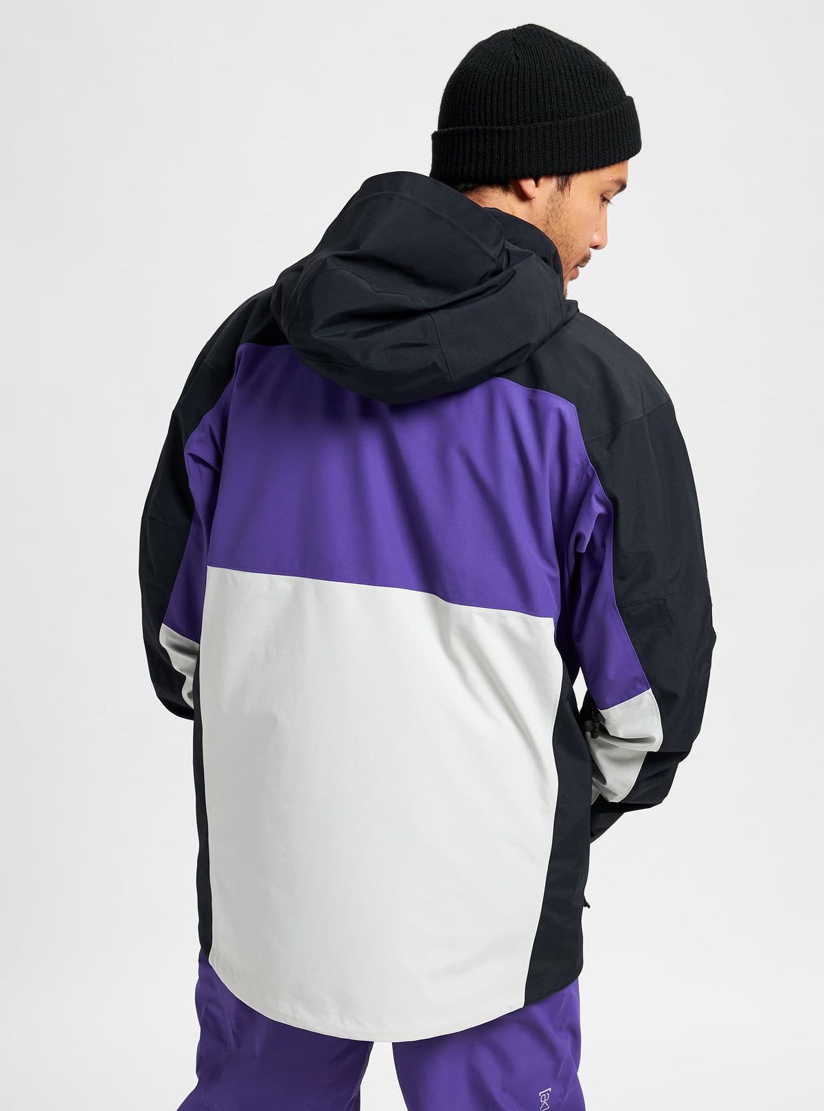 Burton [ak] GORE-TEX Swash Jacket 2022 True black / prism violet / lunar gray