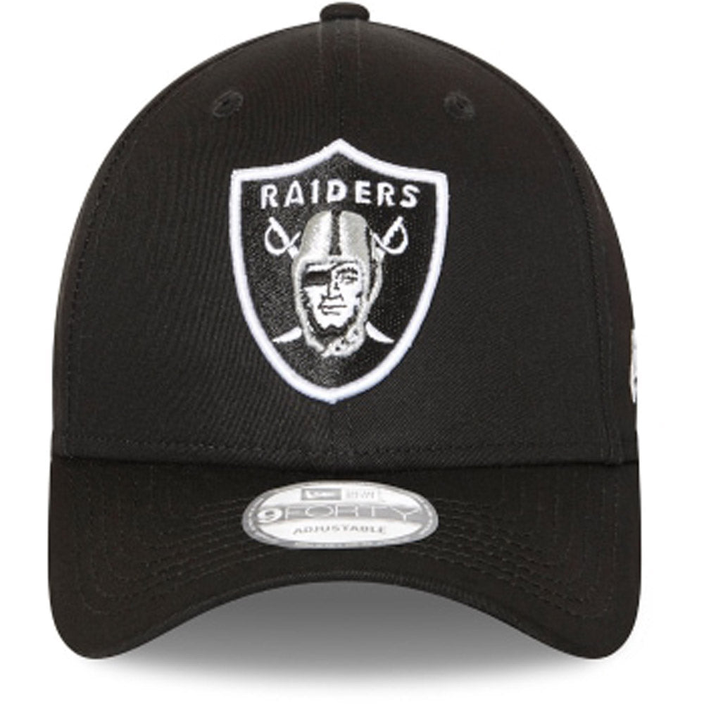 Raiders Black 9FORTY Cloth Strap