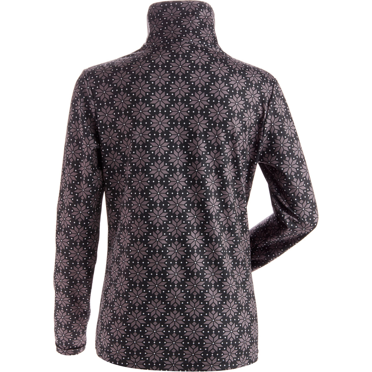 Nils Snowflake T-Neck Skivvy 2023 Black