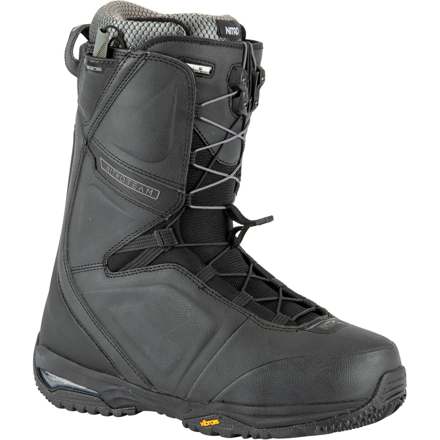 Nitro Team TLS Snowboard Boot 2022 Black 1