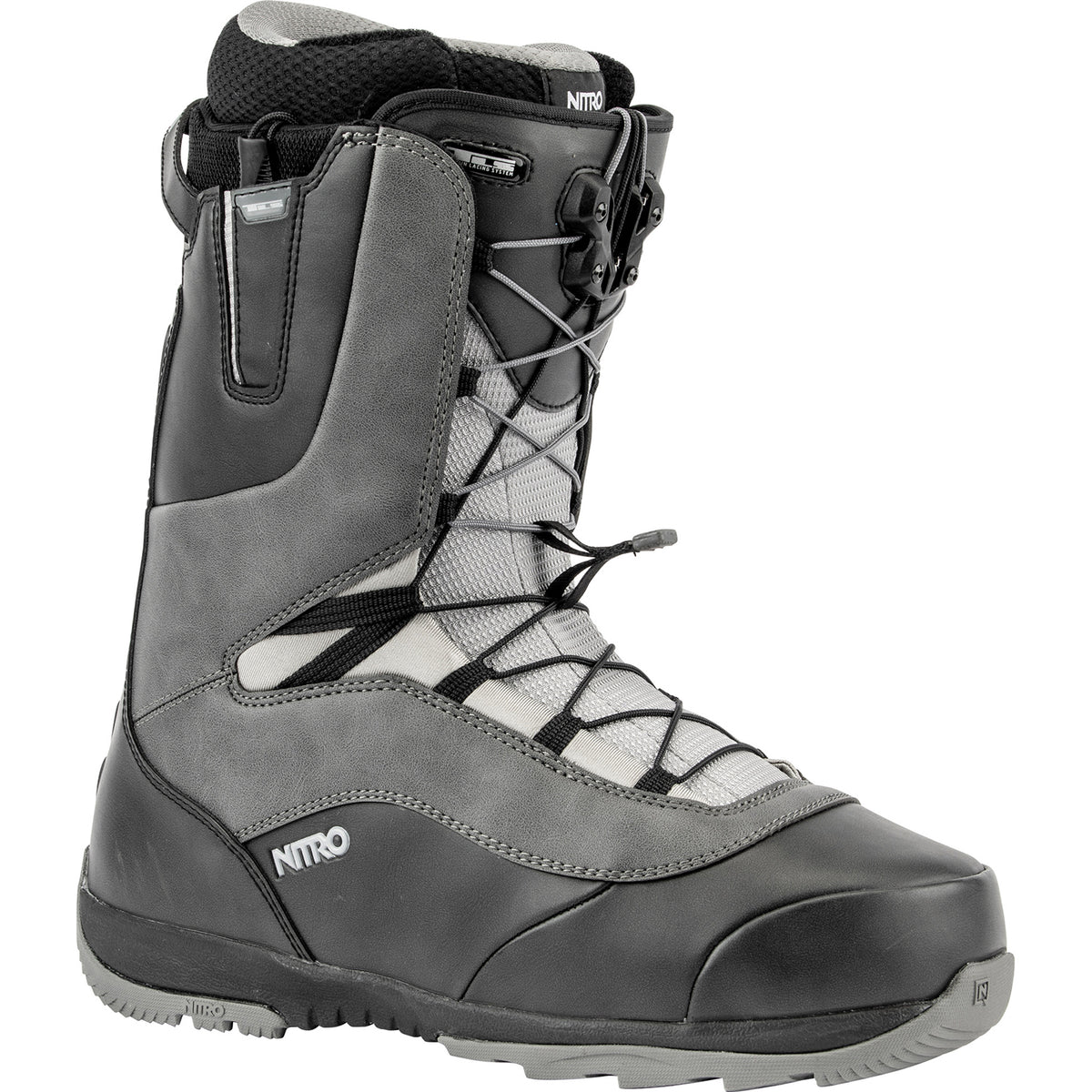 Nitro Venture TLS Snowboard Boot 2020 Black Charcoal