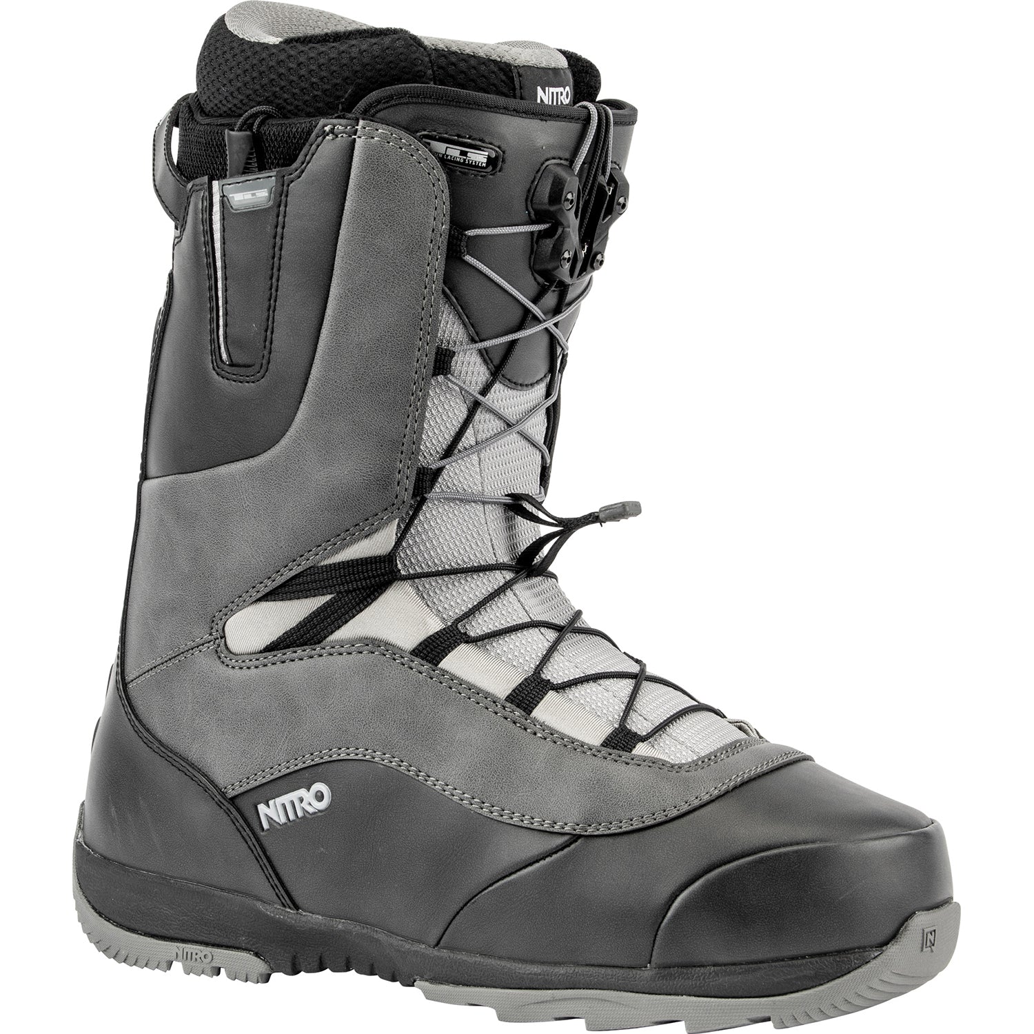 Nitro Venture TLS Snowboard Boot 2020 Black Charcoal