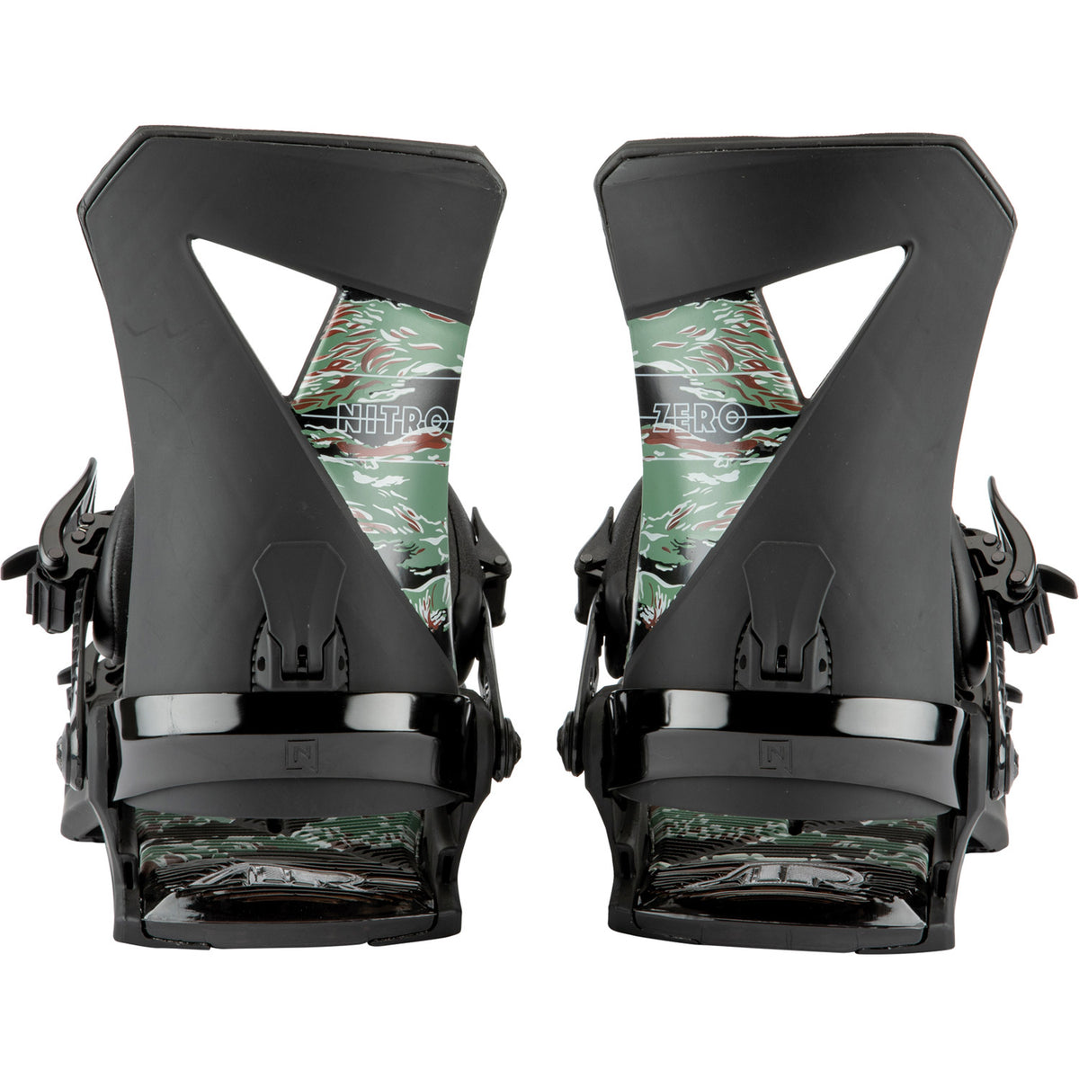 Nitro Zero Snowboard Binding 2022 Black Camo
