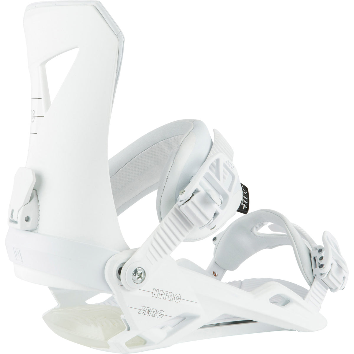 Nitro Zero Snowboard Binding 2022 White