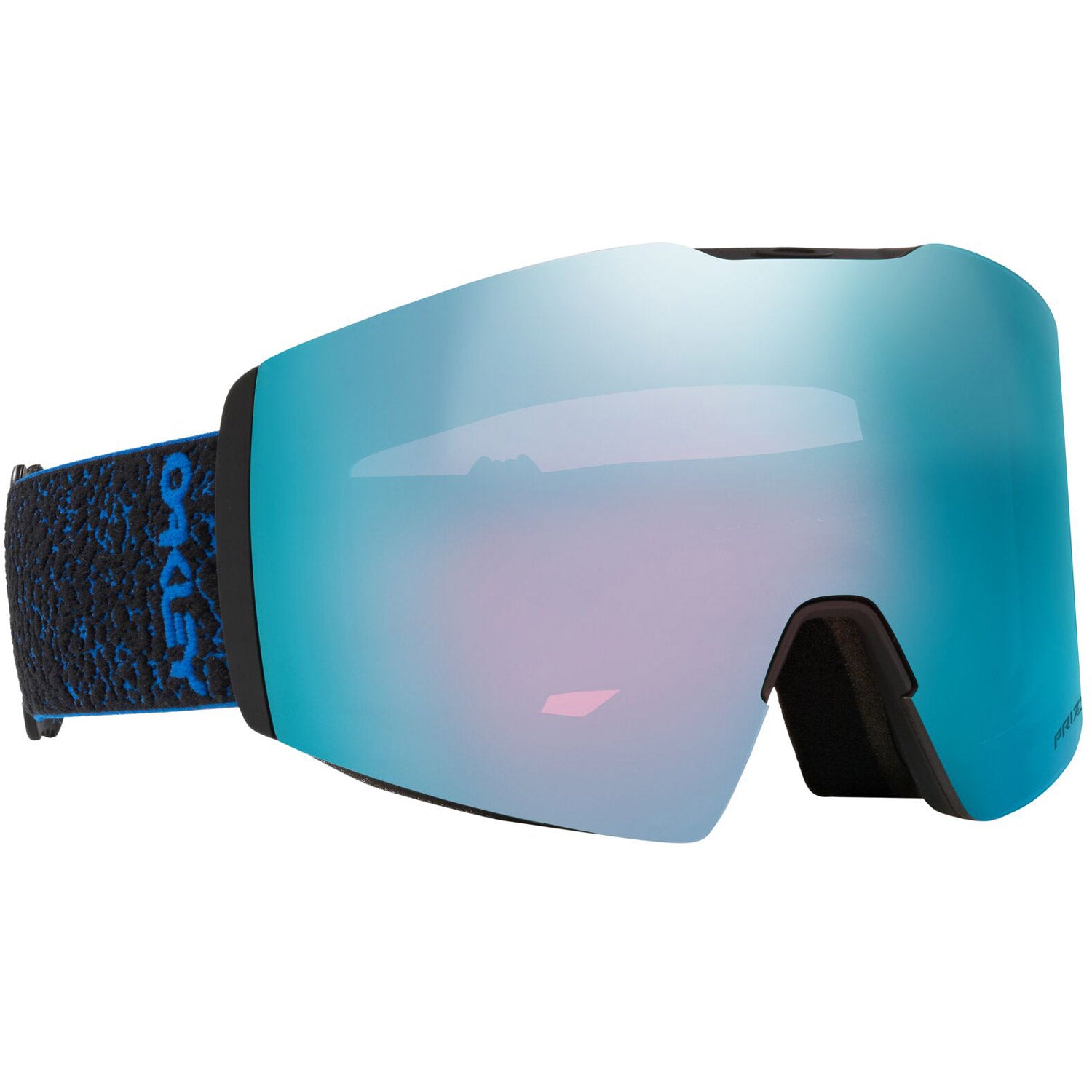 Oakley Fall Line L Snow Goggles 2023 Blue Terrain Prizm Sapphire Iridium Lens