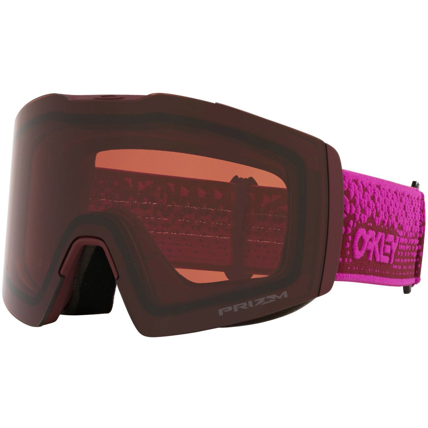 Oakley Fall Line L Snow Goggles 2023 Purple Ember Prizm Garnet Lens