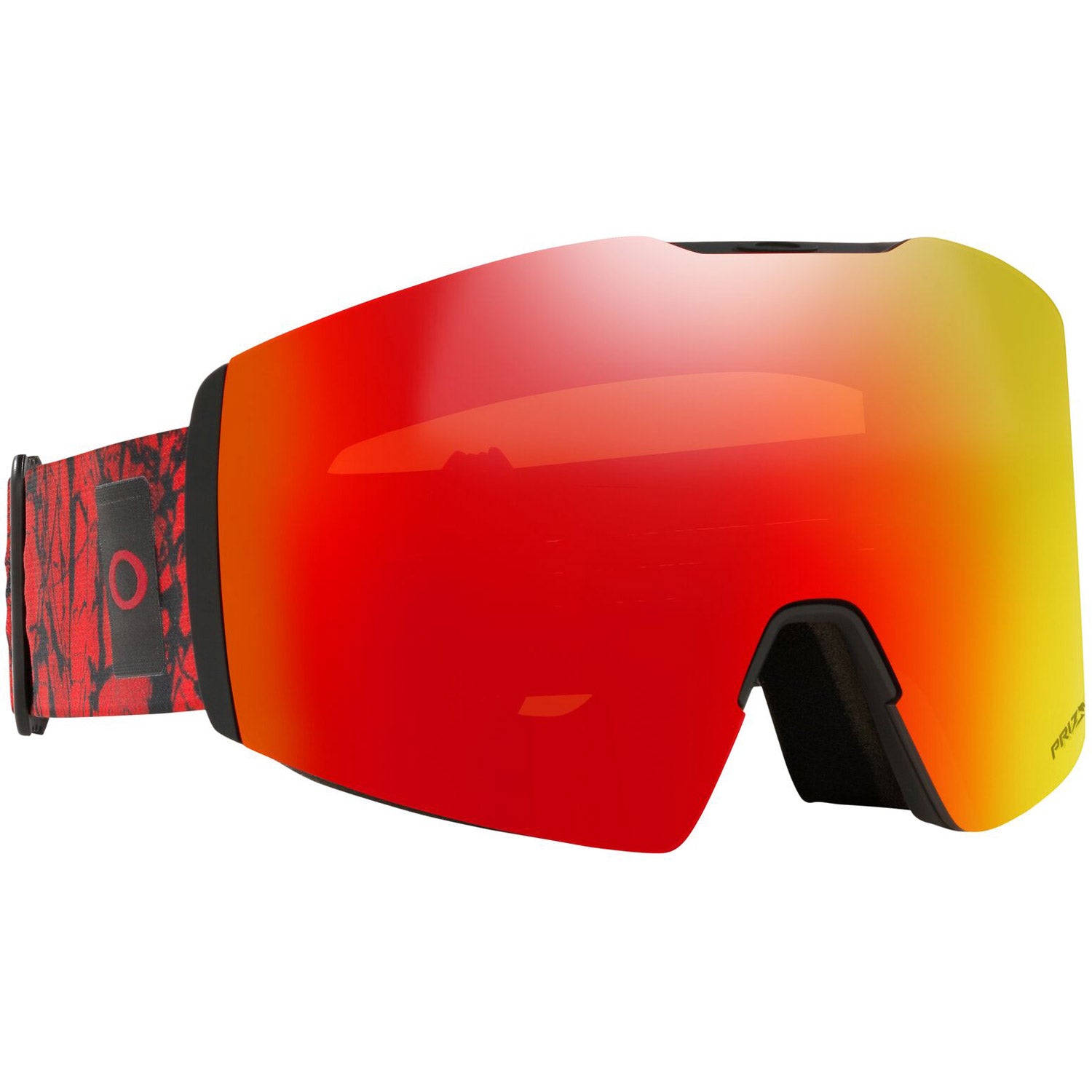 Oakley Fall Line L Snow Goggles 2023 Red Crystal Prizm Torch Lens