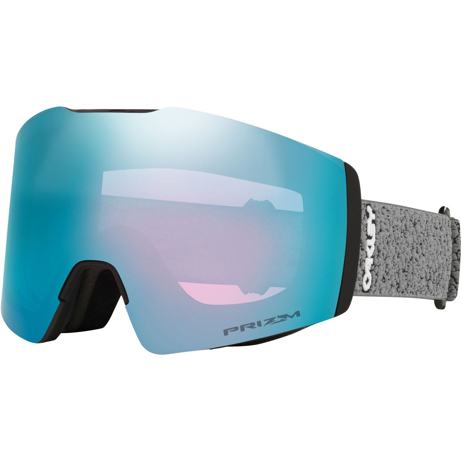 Oakley Fall Line M Snow Goggle 2023 Grey Terrain Prizm Sapphire Lens