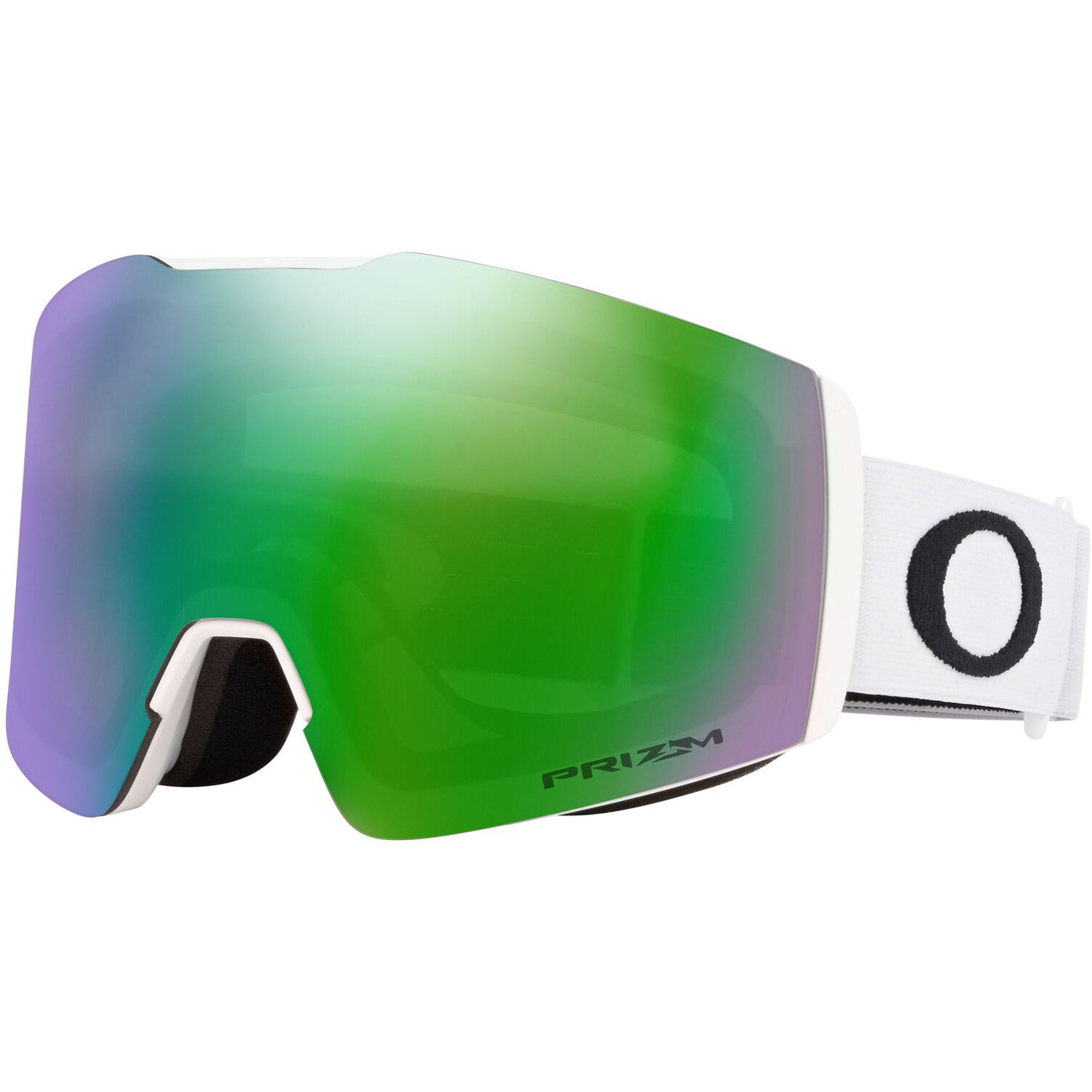 Oakley Fall Line M Snow Goggle 2023 Matte White Prizm Jade Iridium Lens