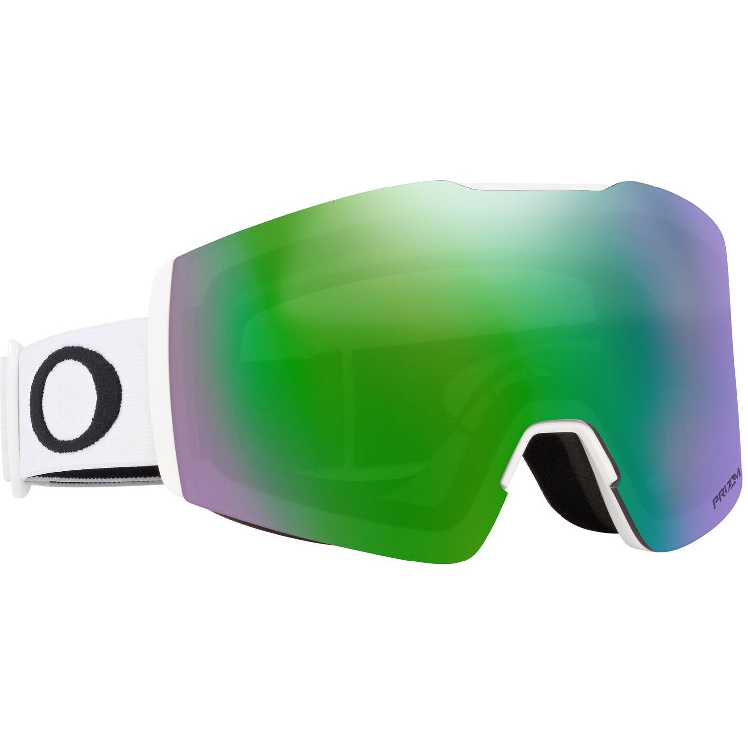Oakley Fall Line M Snow Goggle 2023 Matte White Prizm Jade Iridium Lens