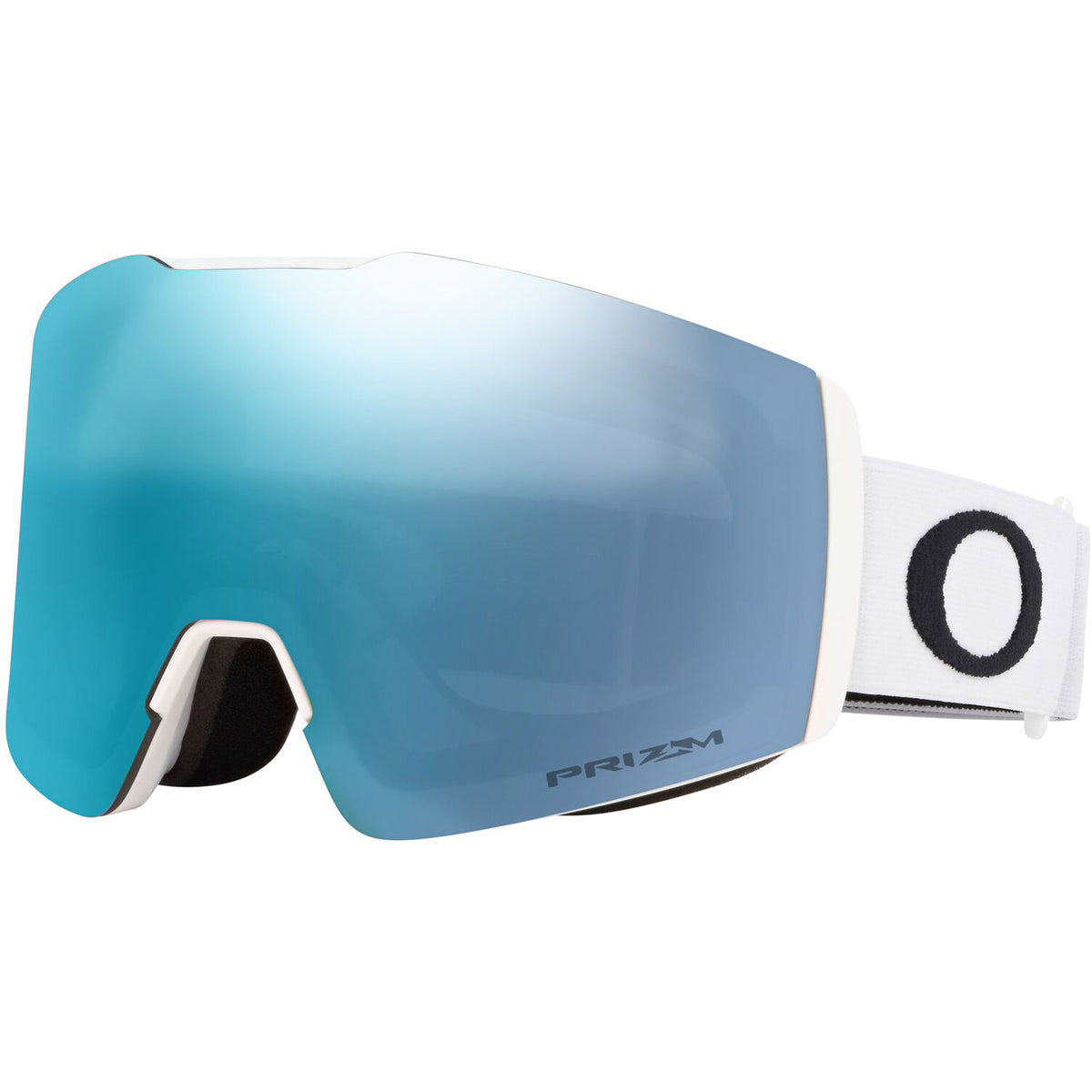 Oakley Fall Line M Snow Goggle 2023 Matte White Prizm Sapphire Iridium Lens
