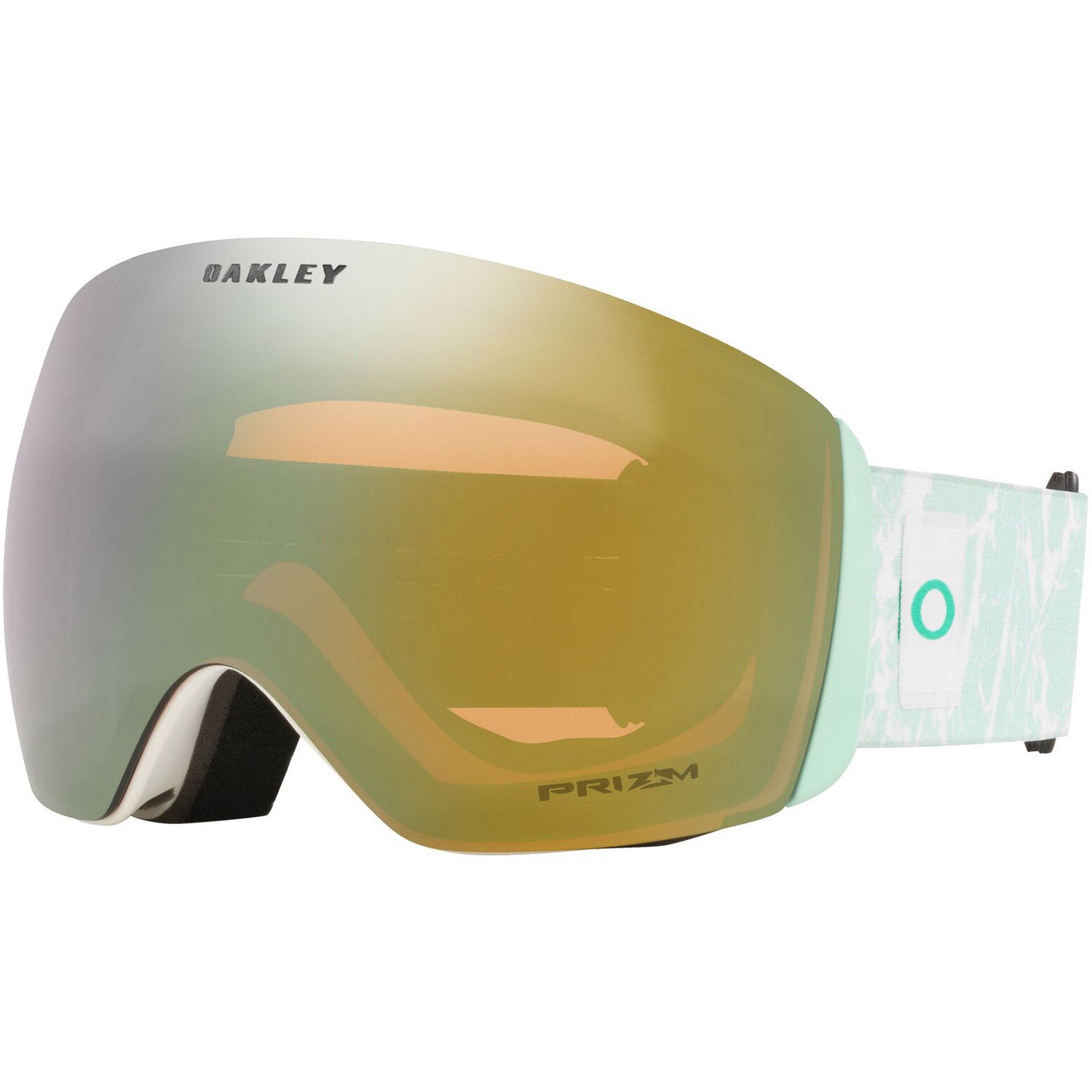 Oakley Flight Deck L Snow Goggles 2023 Jasmine Crystal Prizm Sage Gold Iridium Lens