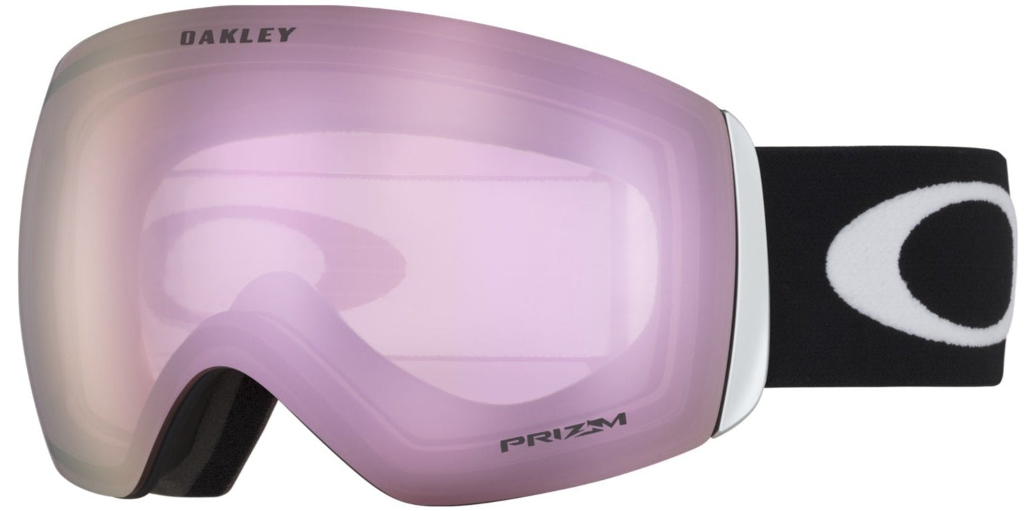 Oakley Flight Deck L Snow Goggles 2023 Matte Black Prizm Hi Pink Iridium Lens