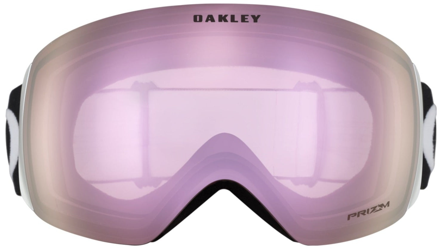 Oakley Flight Deck L Snow Goggles 2023 Matte Black Prizm Hi Pink Iridium Lens