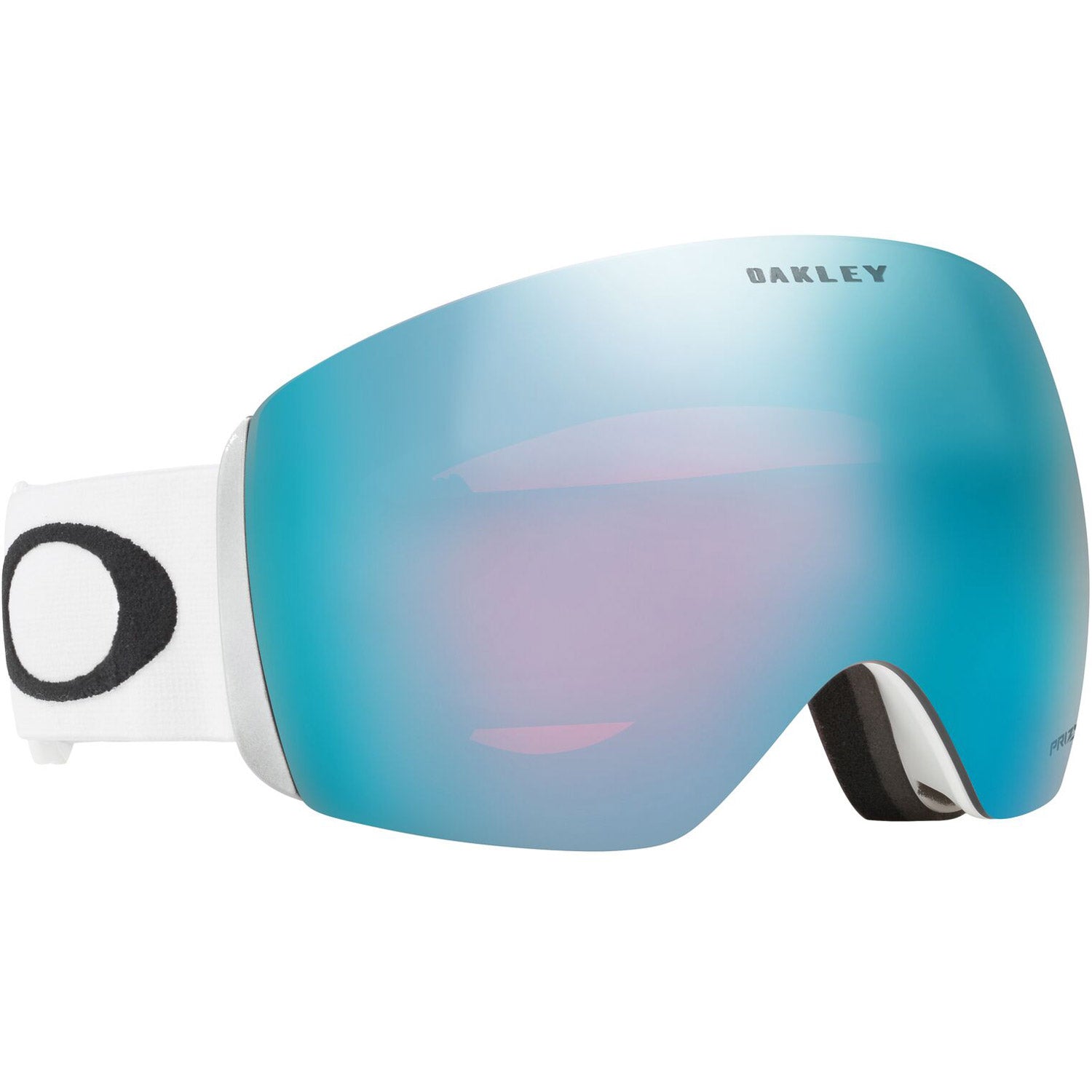 Oakley Flight Deck L Snow Goggles 2023 Matte White Prizm Sapphire Iridium Lens