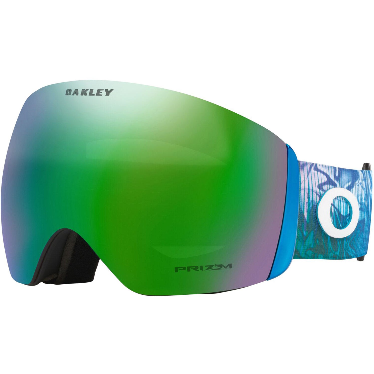 Oakley Flight Deck L Snow Goggles 2023 Mikaela Shiffrin Signature Series Prizm Jade Iridium Lens