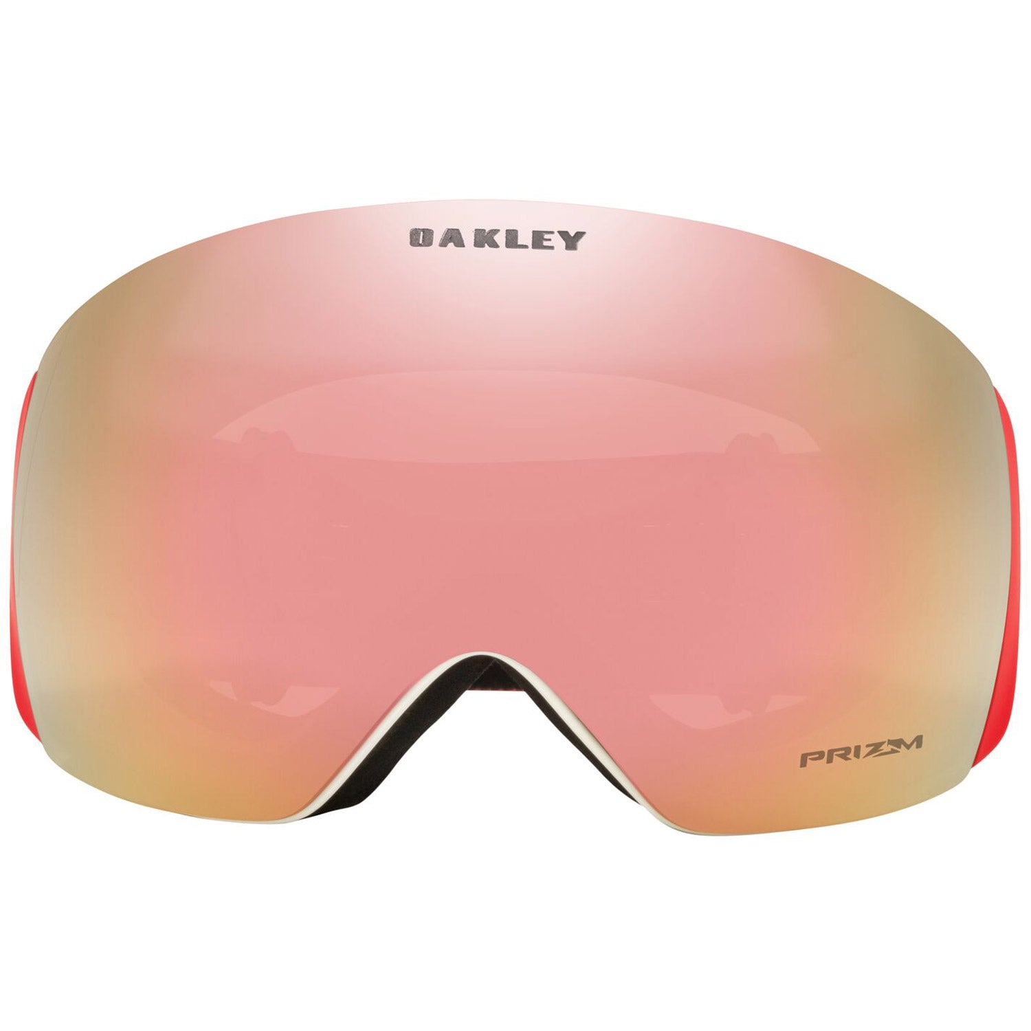 Oakley Flight Deck L Snow Goggles 2023 Red Blaze Prizm Rose Gold Iridium Lens