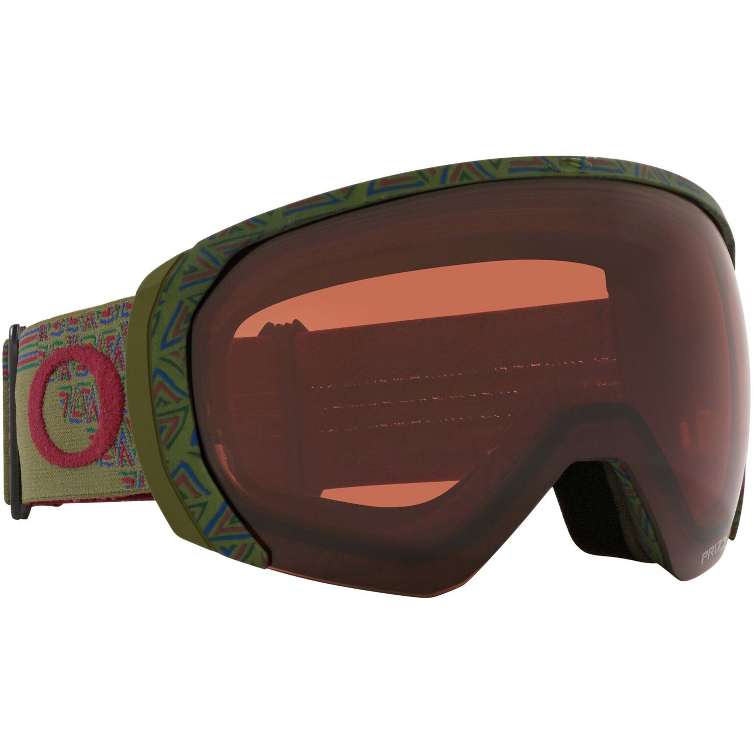 Oakley Flight Path L Snow Goggles 2023 Dark Brush Prizm Garnet Lens