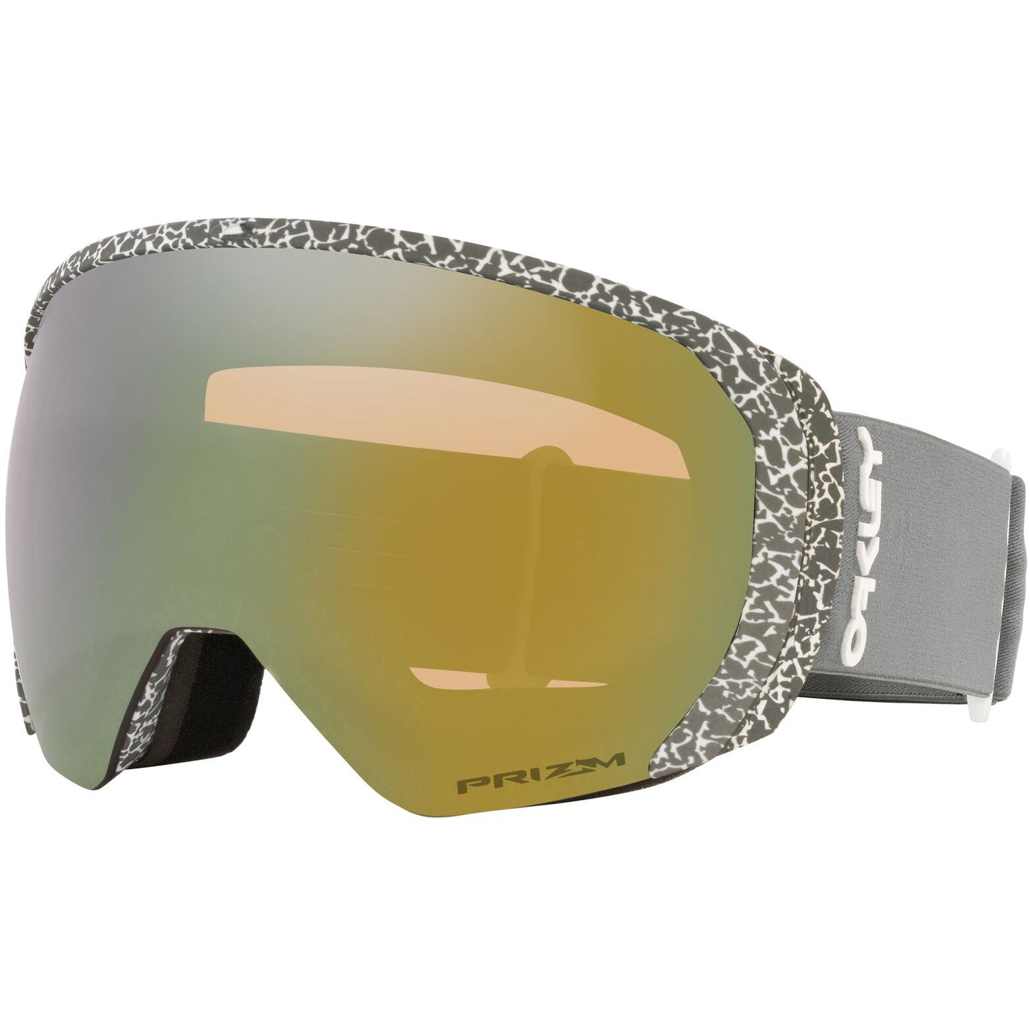 Oakley Flight Path L Snow Goggles 2023 Grey Terrain Prizm Sage Gold Iridium Lens